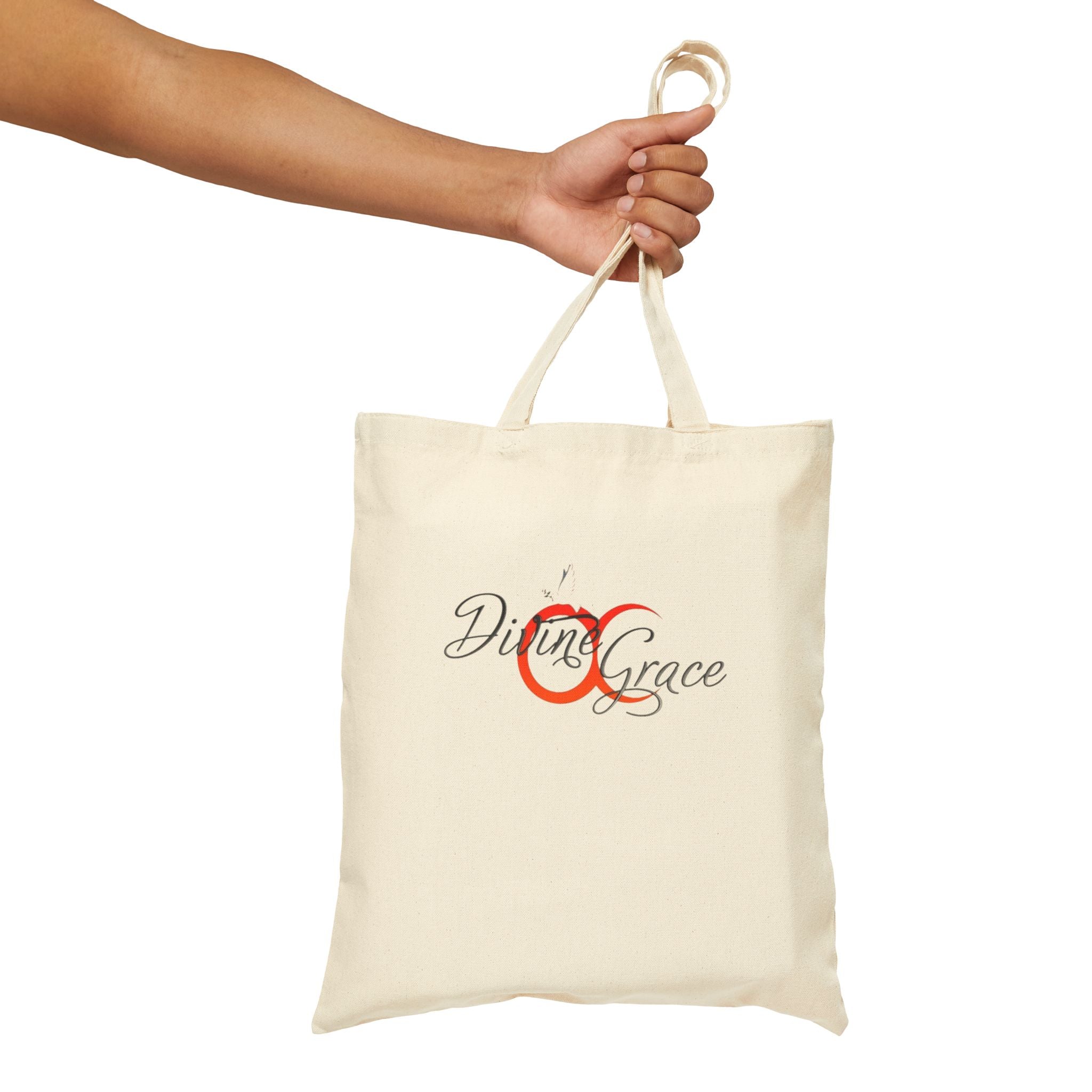 Divine Grace Cotton Canvas Tote Bag
