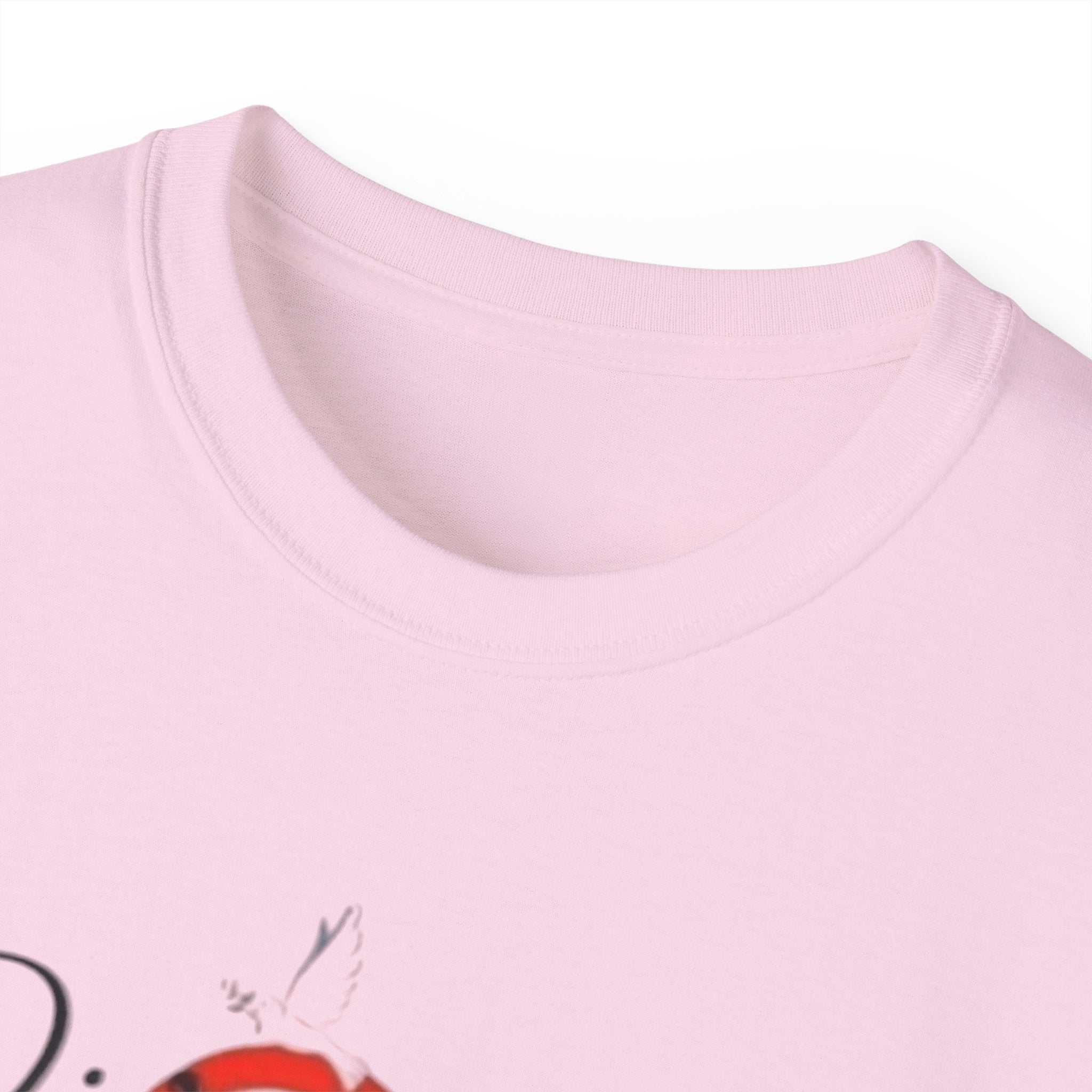 Divine Grace Unisex Ultra Cotton Tee - Inspirational Quote Tee with QR Code