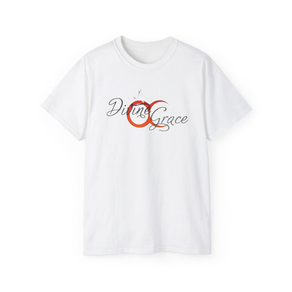 Divine Grace Unisex Ultra Cotton Tee - Inspirational Quote Tee with QR Code