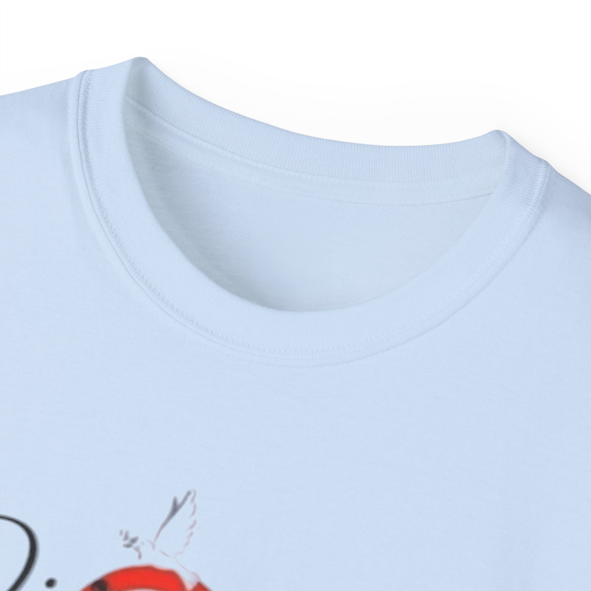 Divine Grace Unisex Ultra Cotton Tee - Inspirational Quote Tee with QR Code