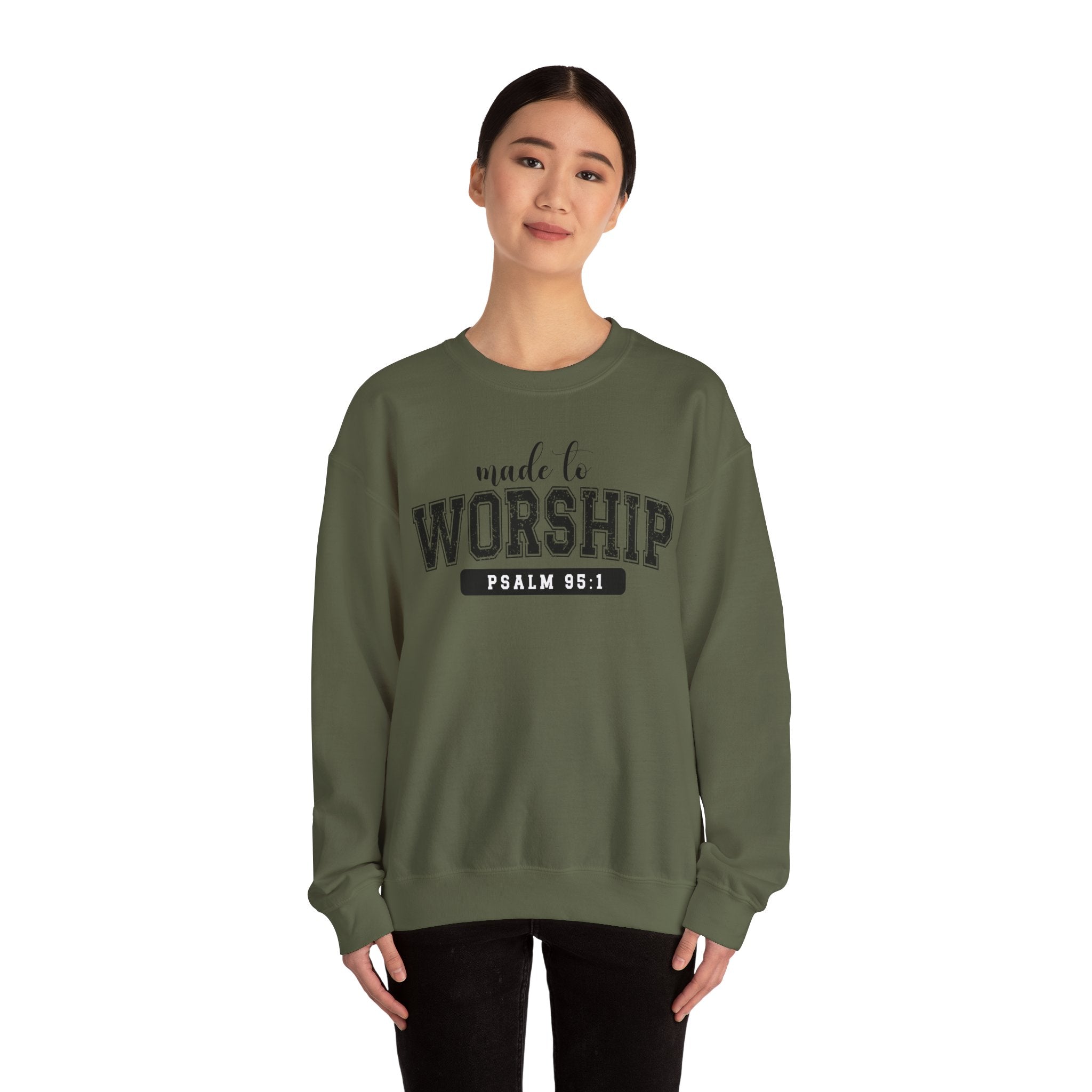 Made To Worship crewneck Sweatshirt Unisex