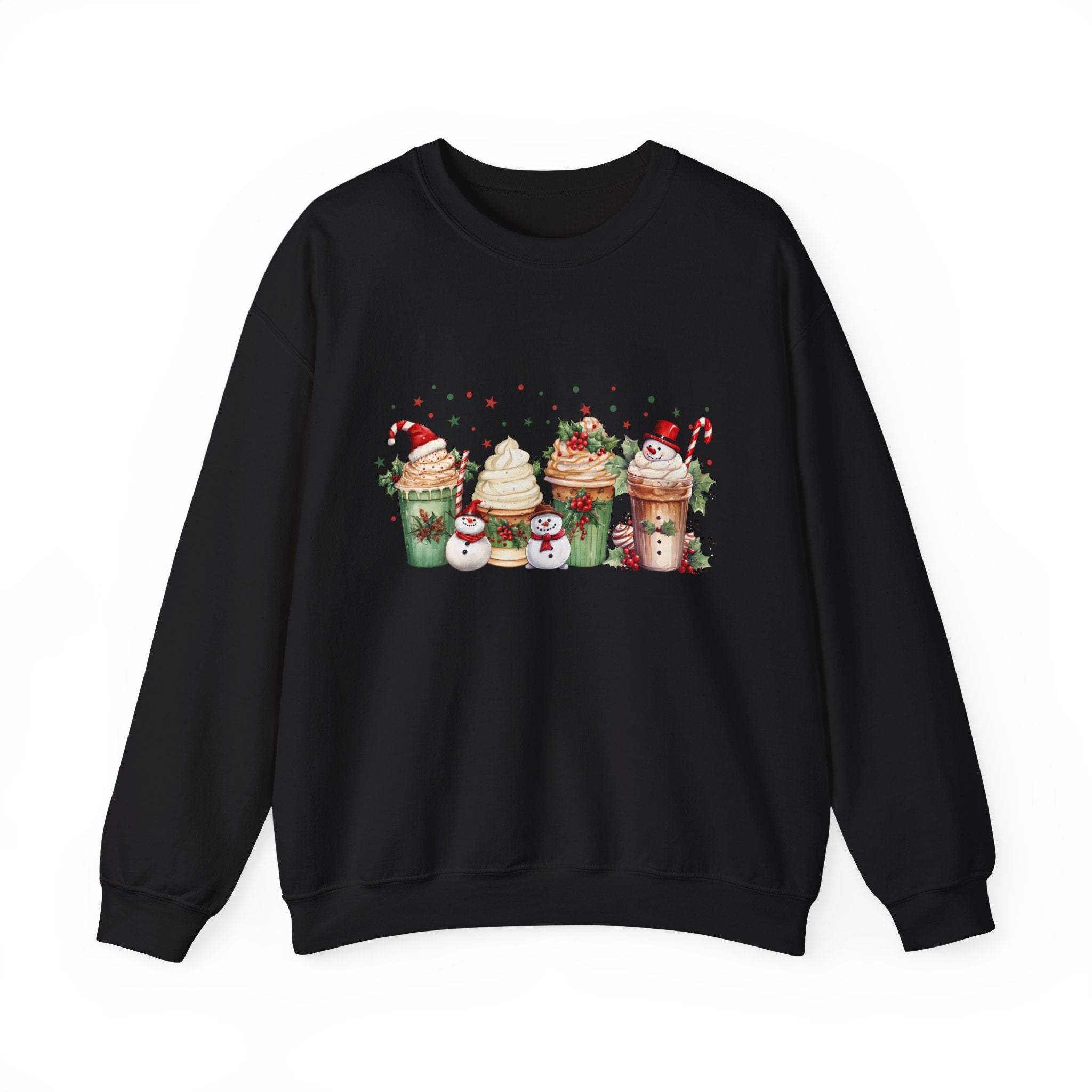 Snowman Coffee crewneck Sweatshirt Unisex