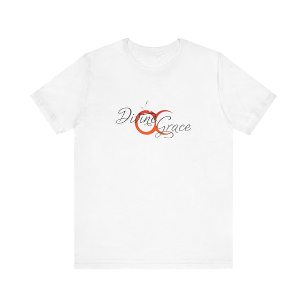 Divine Grace Unisex Jersey Tee -QR Code