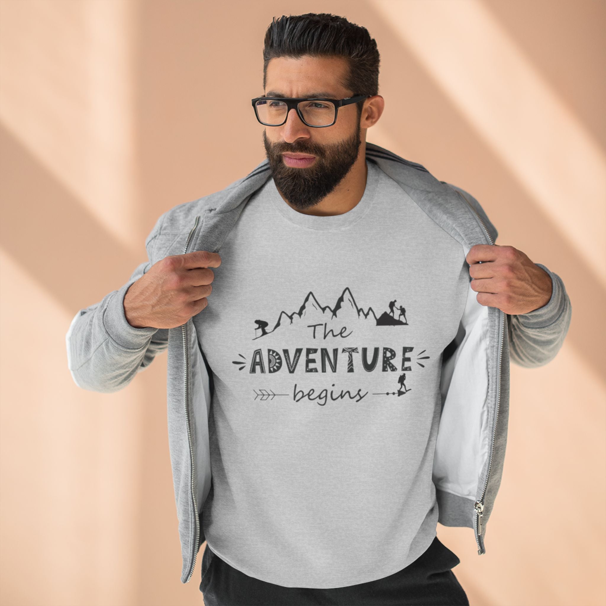 Adventurer Begins Crewneck Sweatshirt