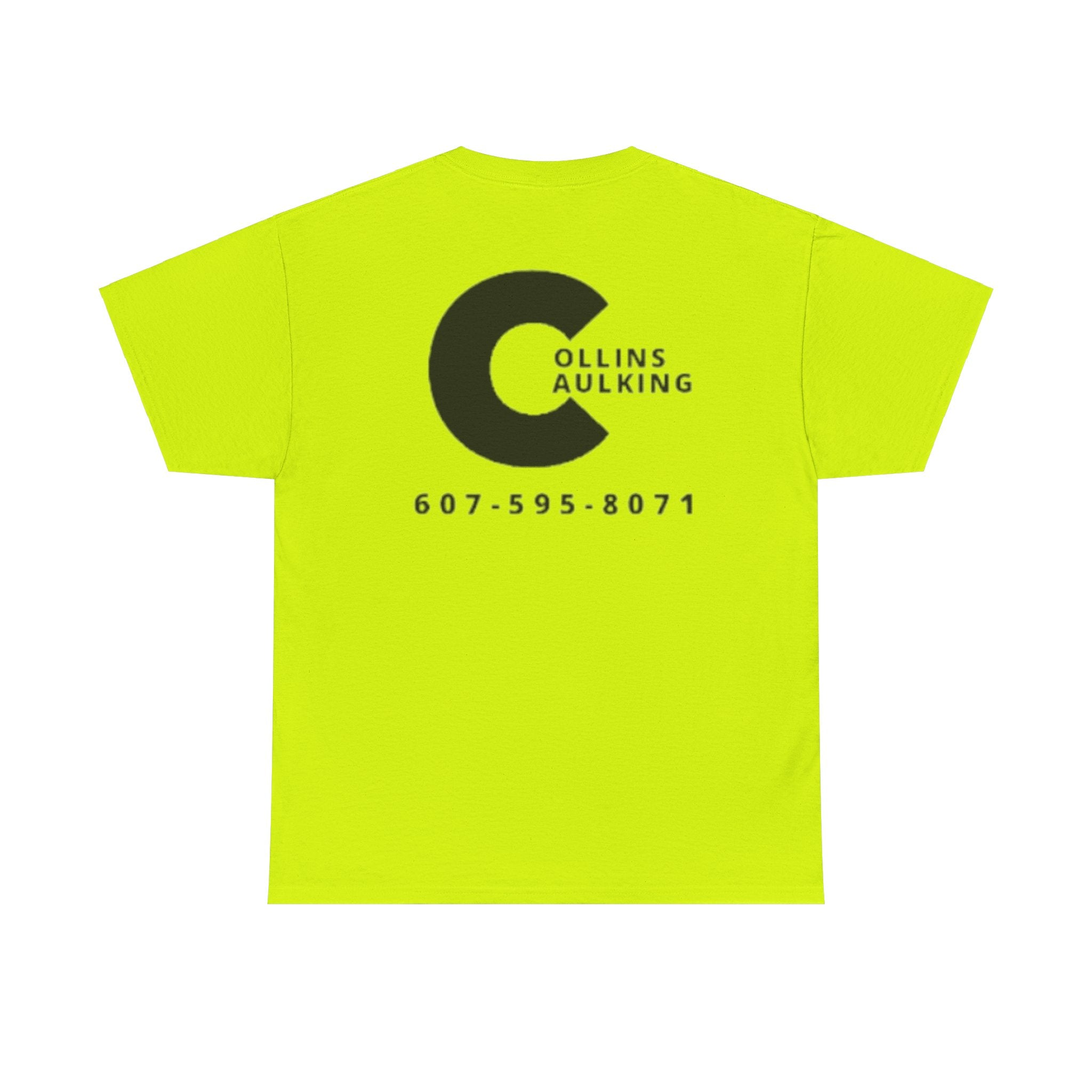 Collins Caulking Unisex Heavy Cotton Tee