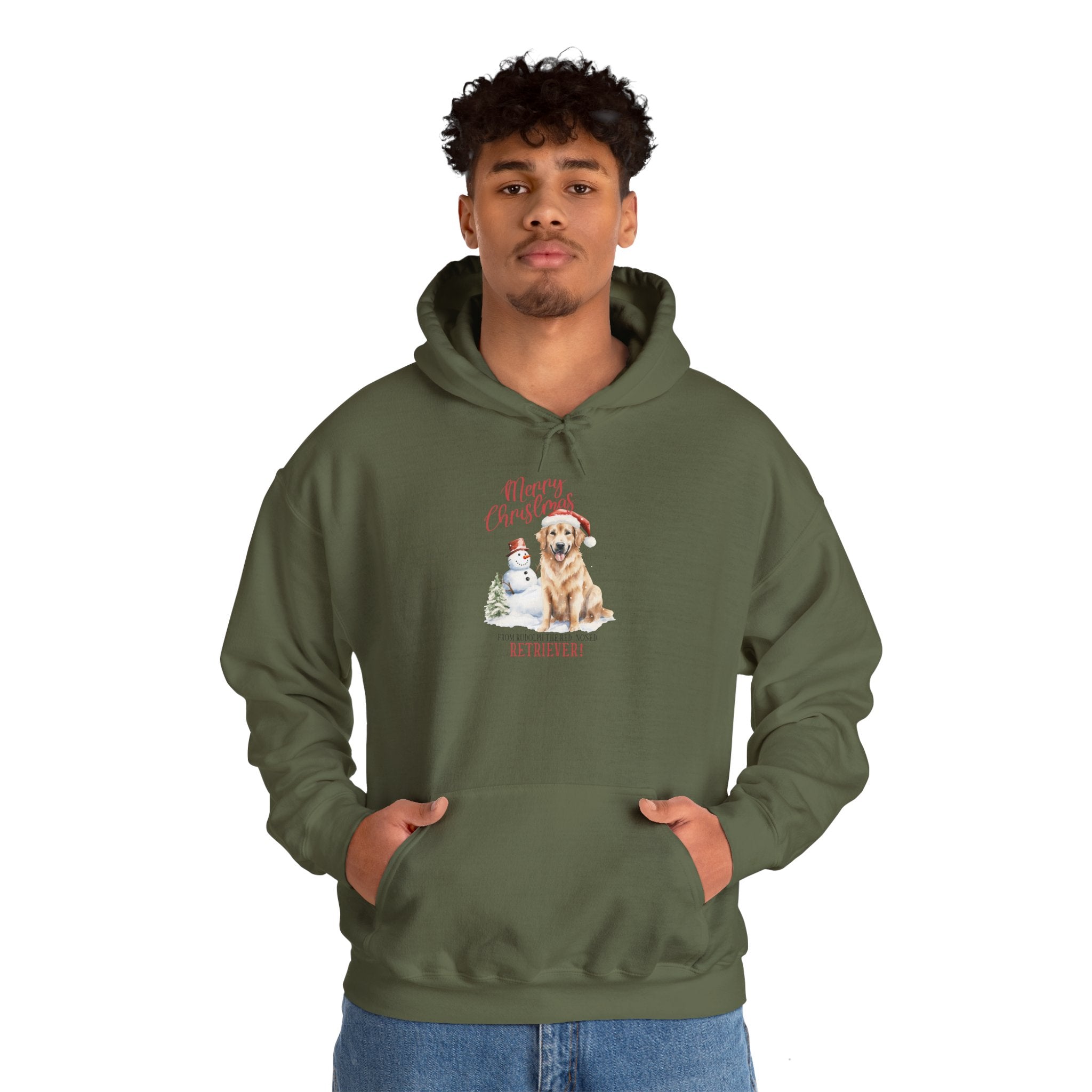 Golden Retrienver Hooded Sweatshirt- Unisex