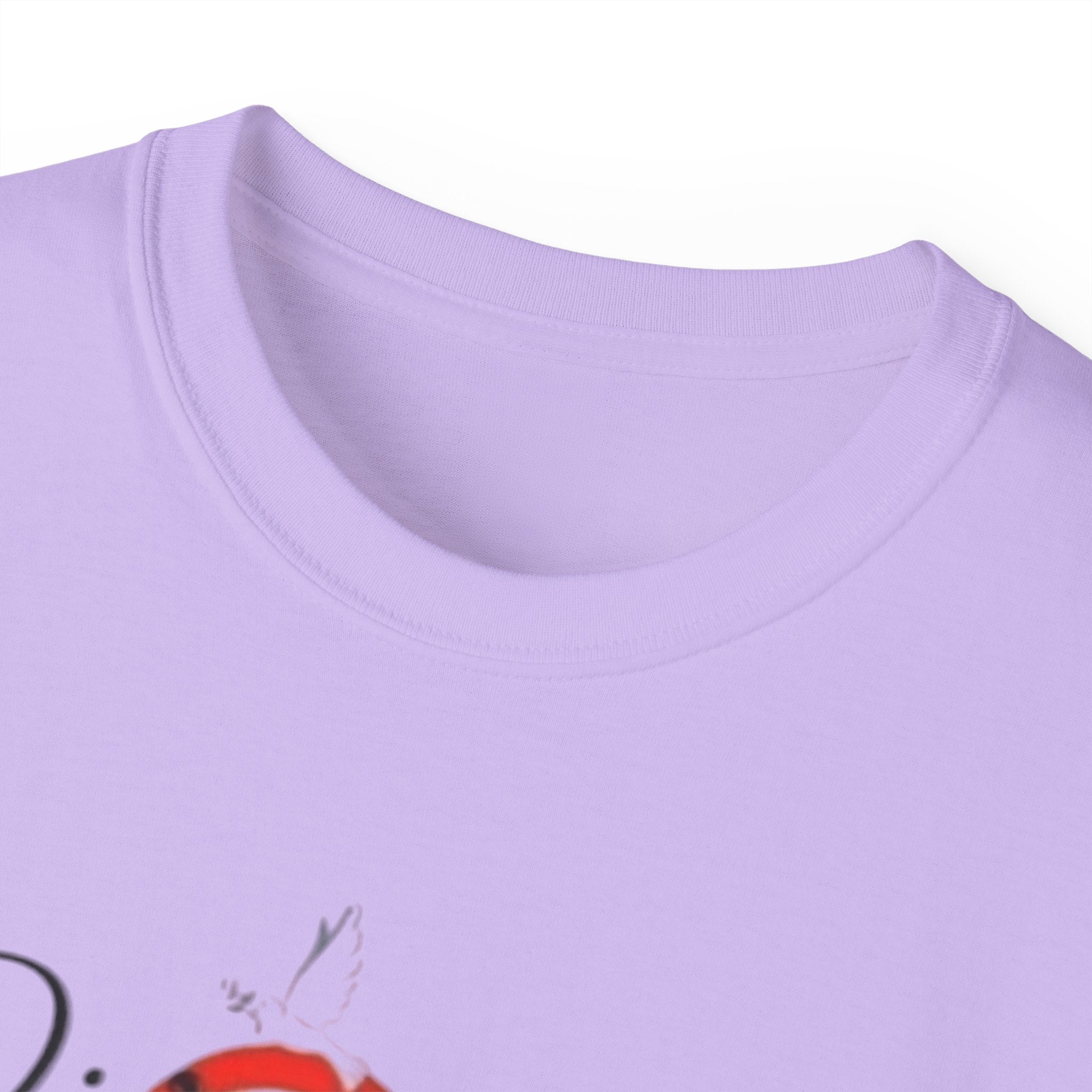 Divine Grace Unisex Ultra Cotton Tee - Inspirational Quote Tee with QR Code