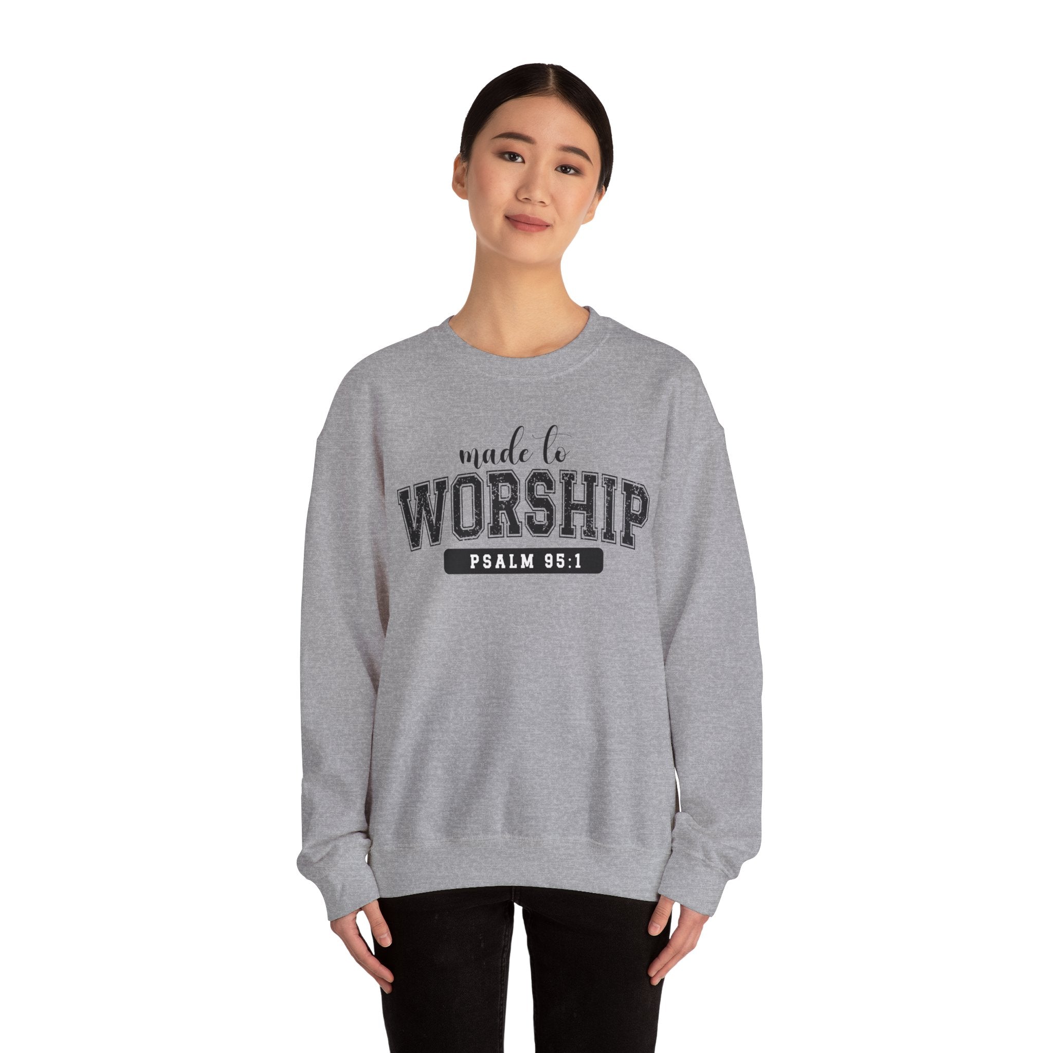 Made To Worship crewneck Sweatshirt Unisex