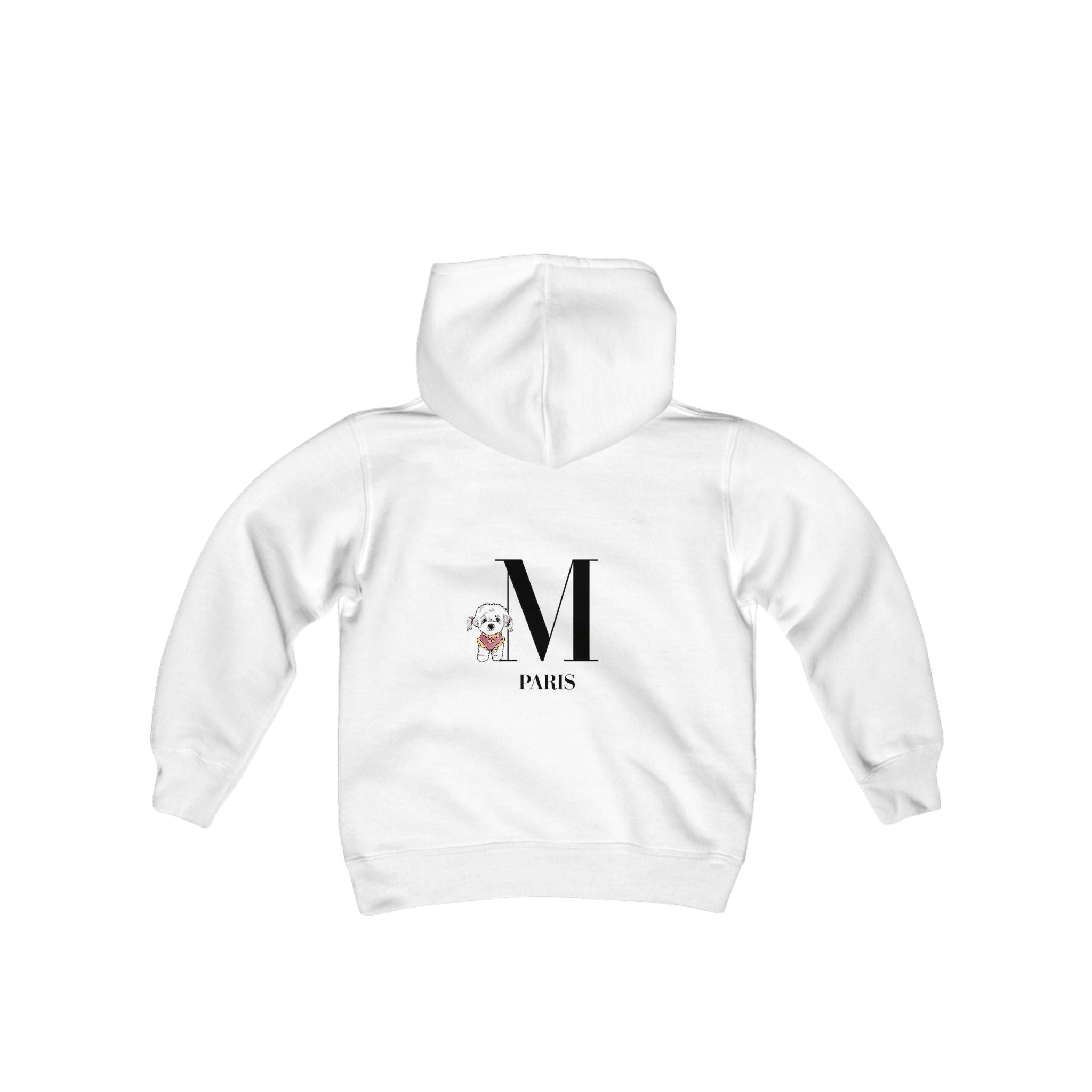 Paris Heavy Blend Hooded Youth Sweatshirt
