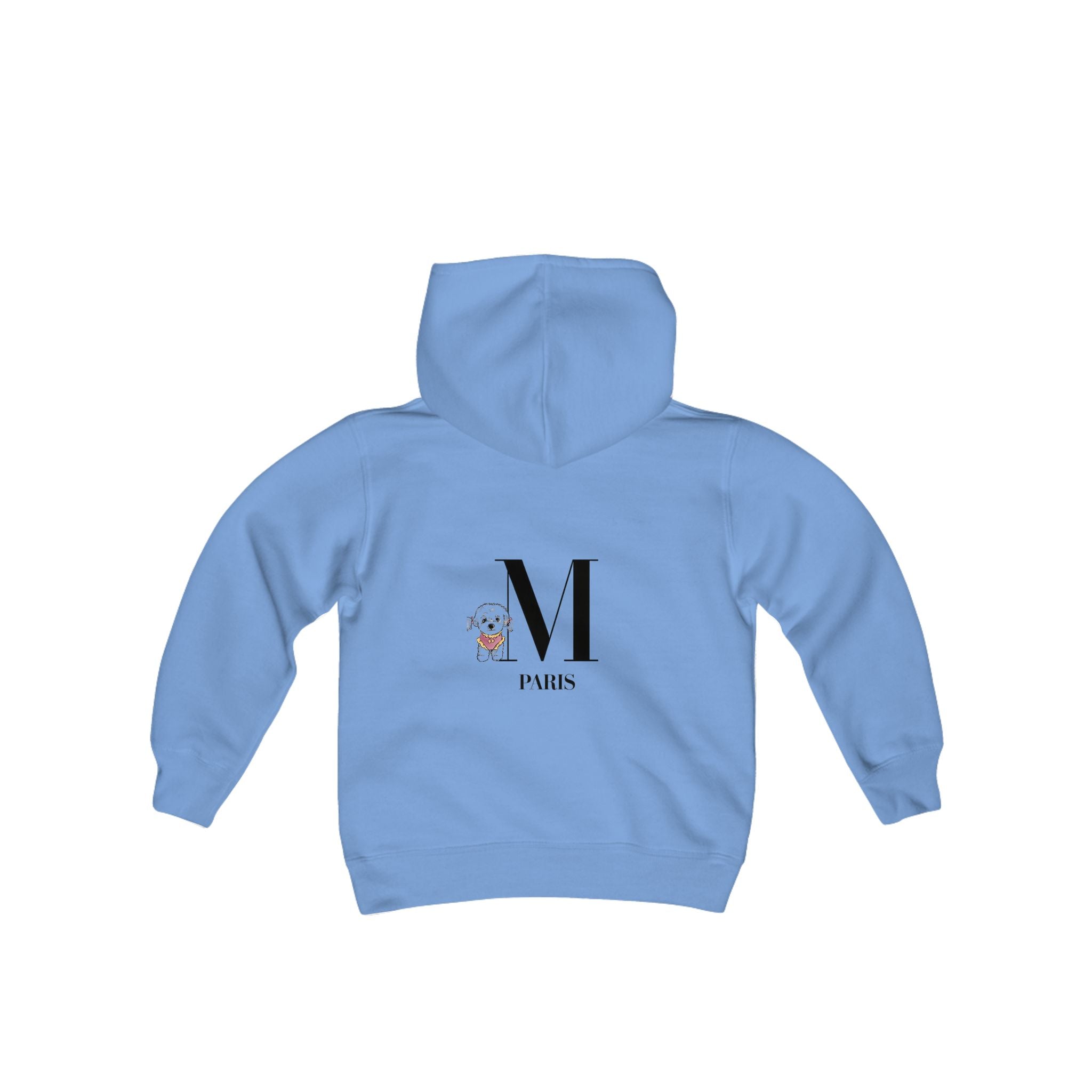 Paris Heavy Blend Hooded Youth Sweatshirt