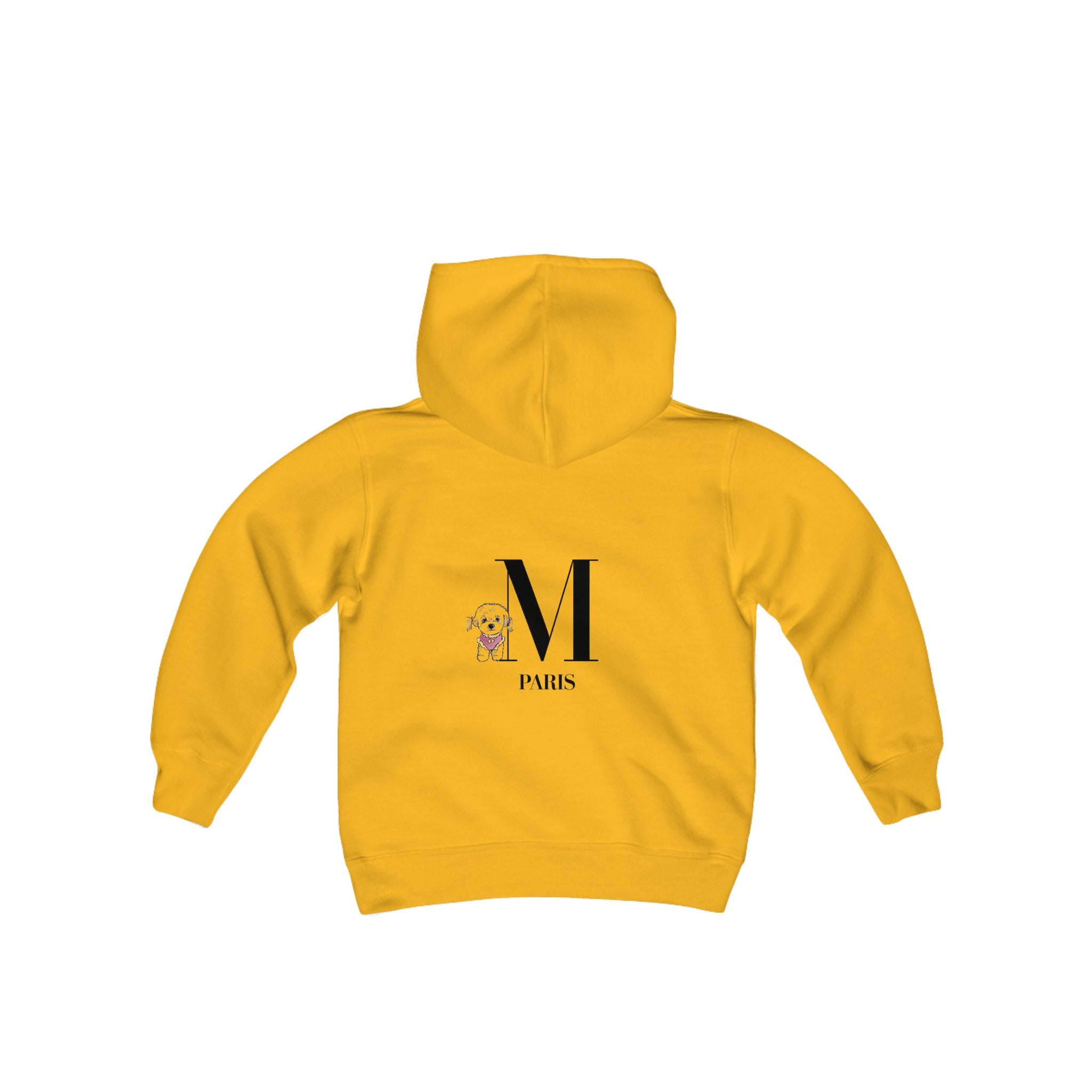 Paris Heavy Blend Hooded Youth Sweatshirt