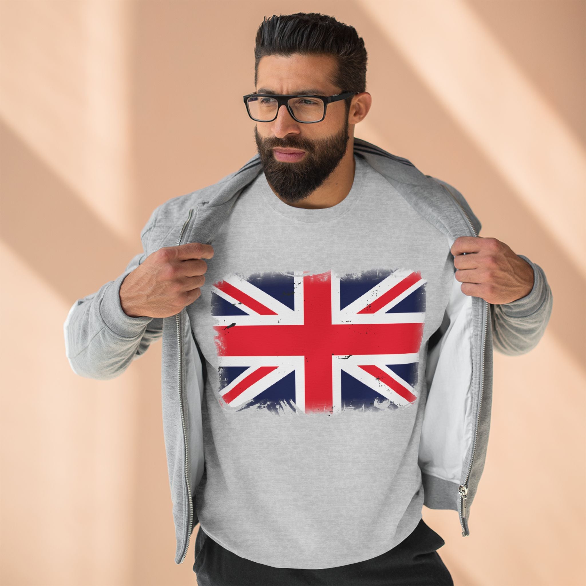 UK Flag Crewneck Sweatshirt
