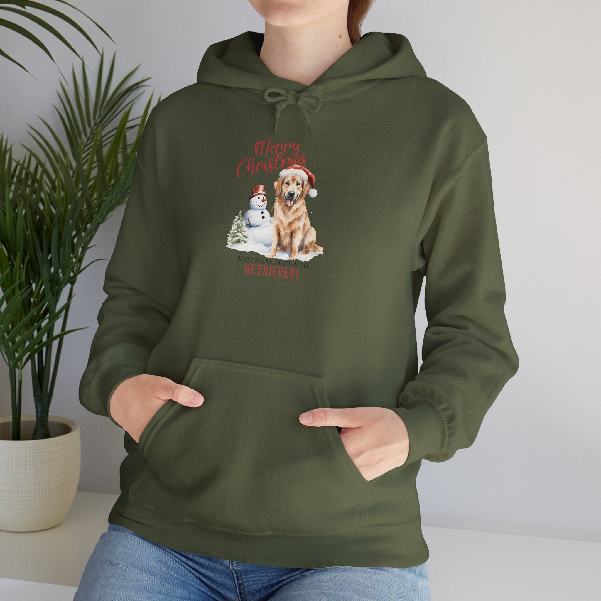 Golden Retrienver Hooded Sweatshirt- Unisex