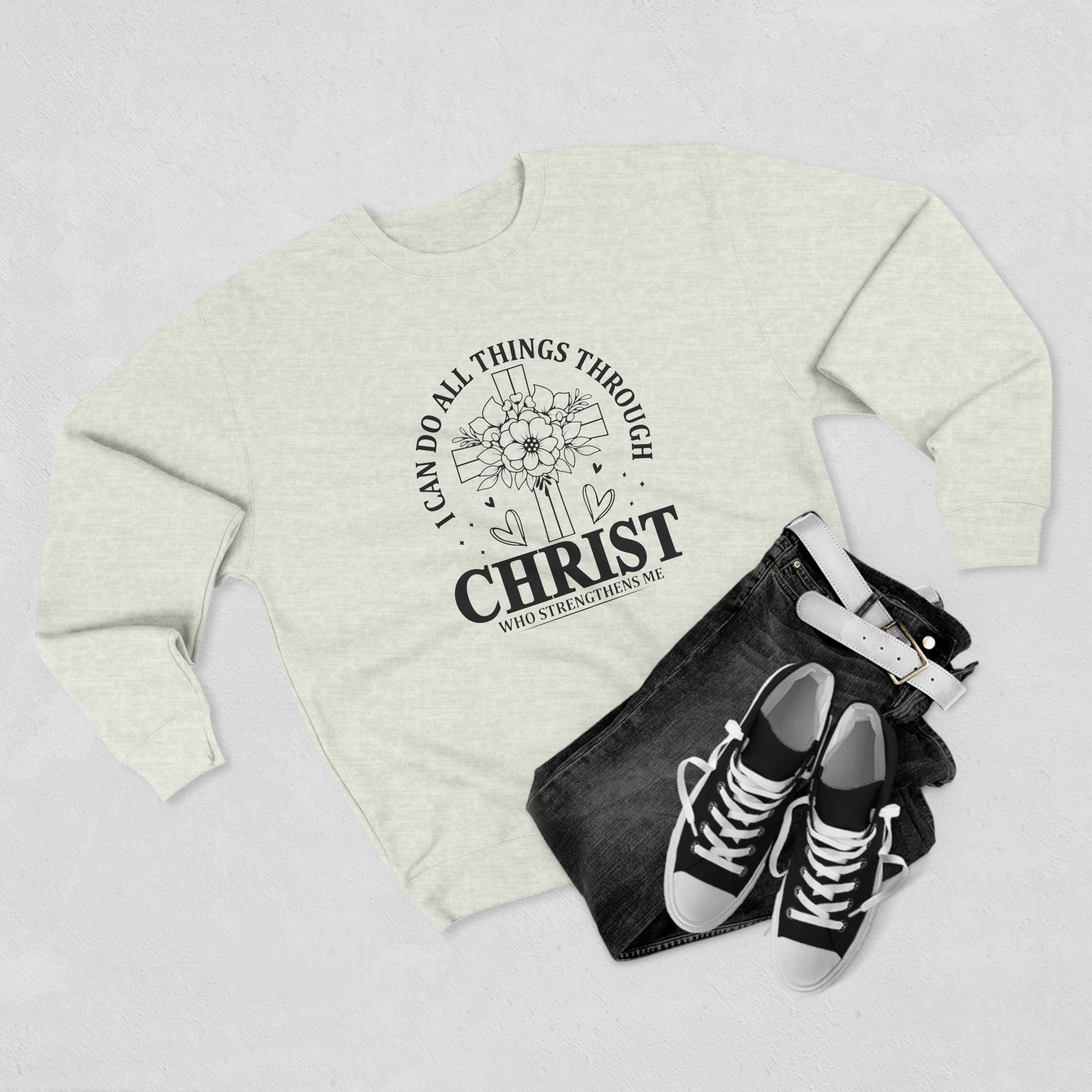 I can do all things Crewneck Sweatshirt- Unisex