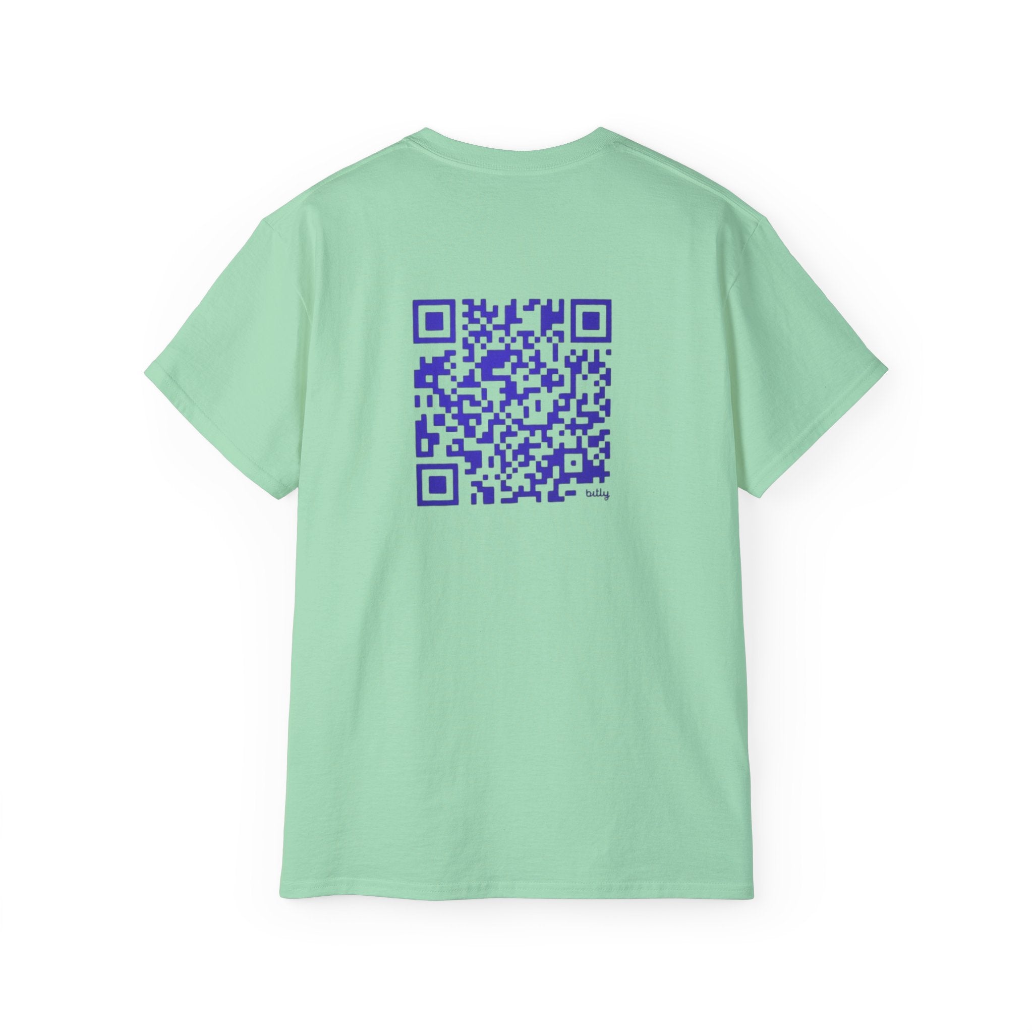 Divine Grace Unisex Ultra Cotton Tee - Inspirational Quote Tee with QR Code