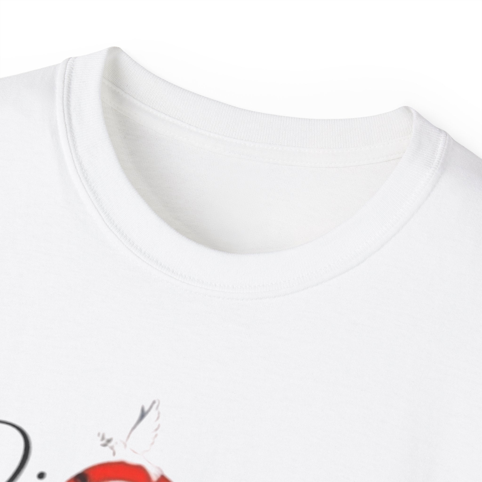 Divine Grace Unisex Ultra Cotton Tee - Inspirational Quote Tee with QR Code
