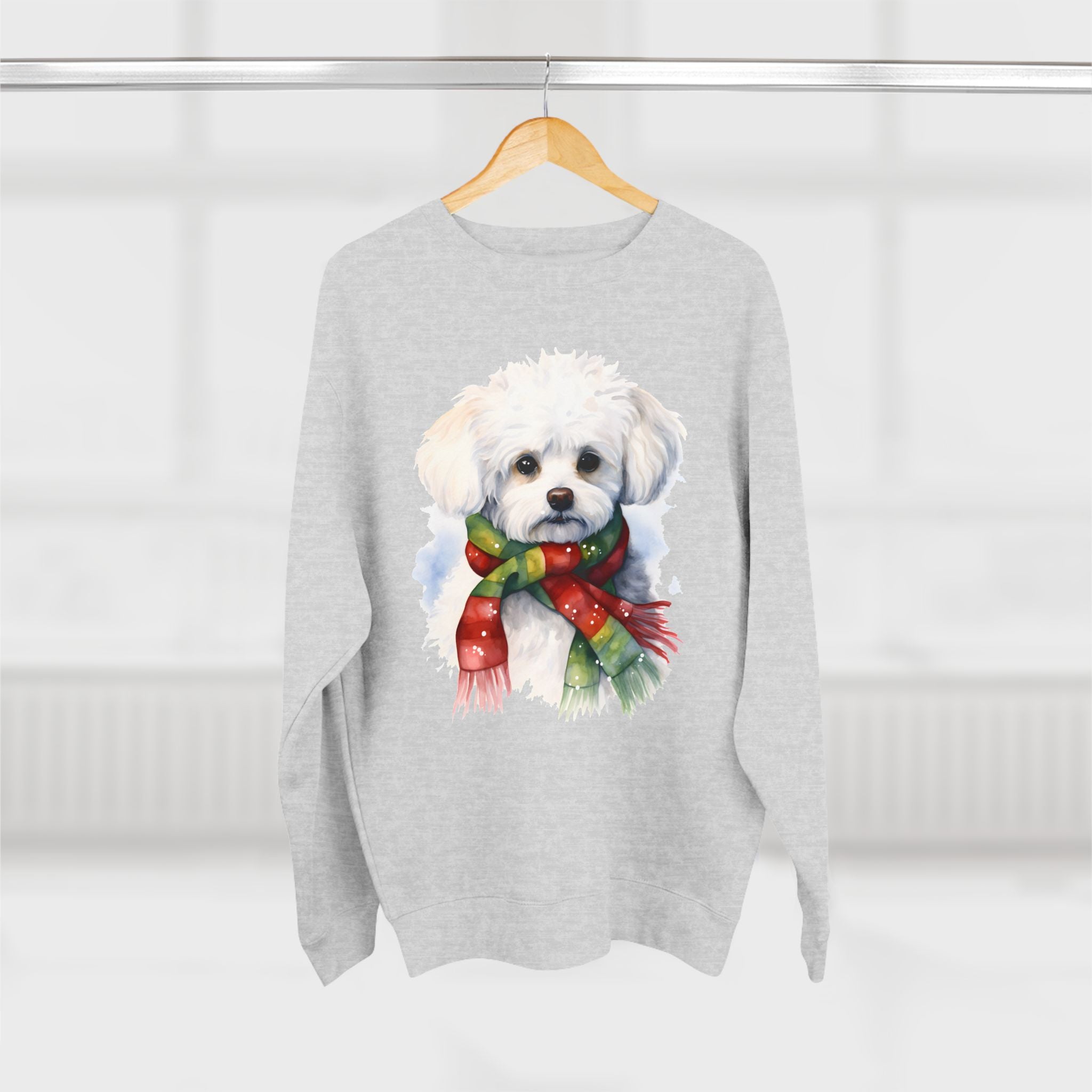 Bichon Crewneck Sweatshirt- Unisex