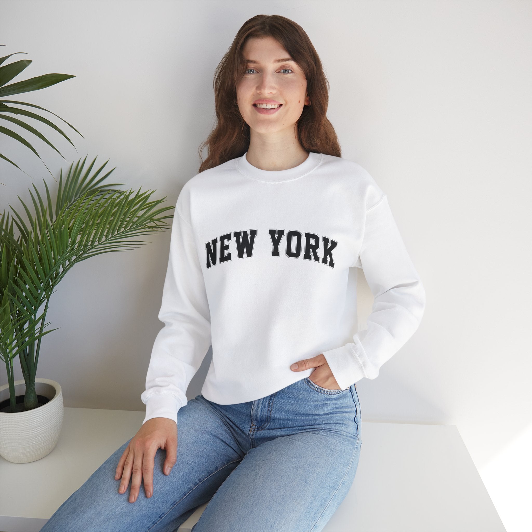 New York  crewneck Sweatshirt Unisex