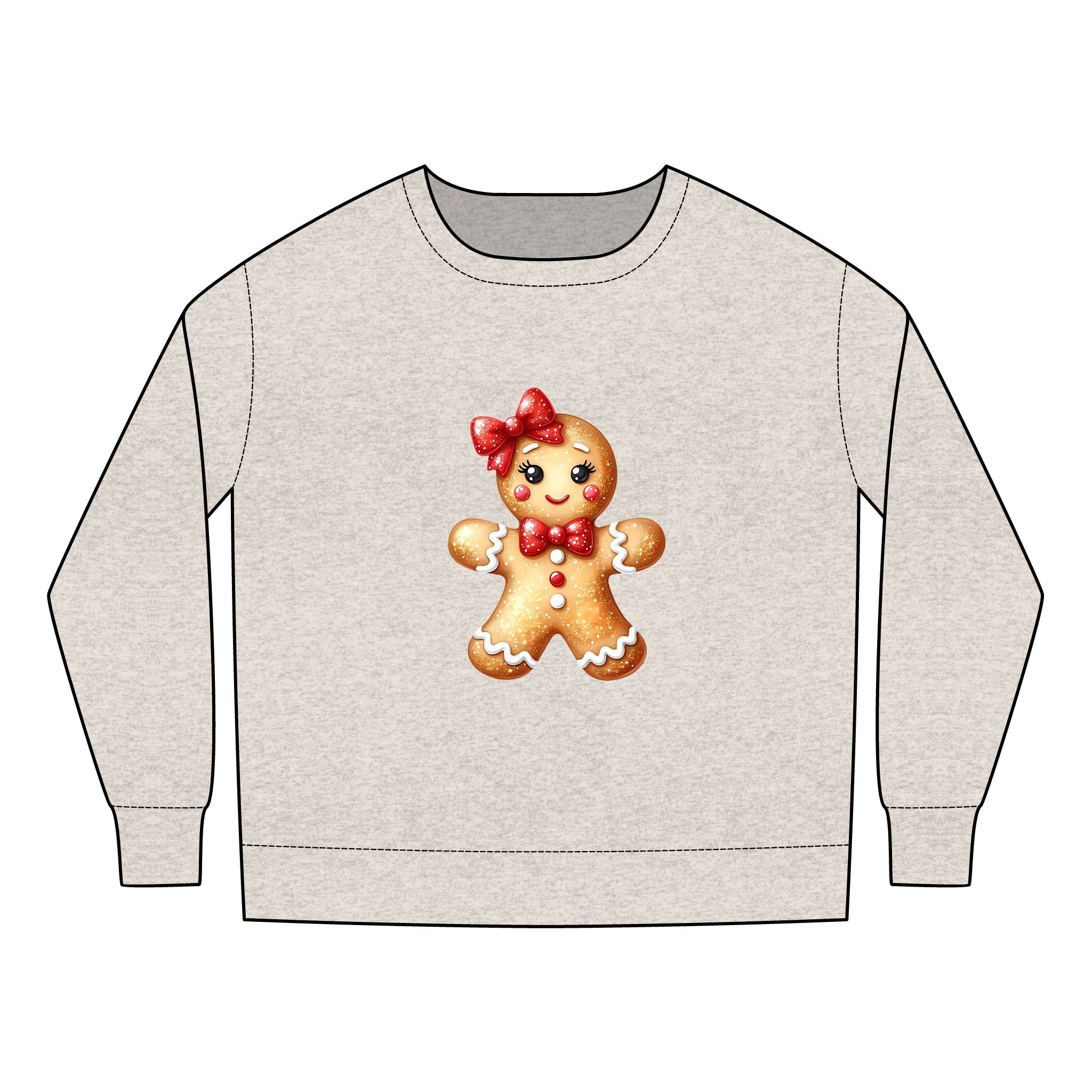 Gingerbread Toddler Sweatshirt- Unisex
