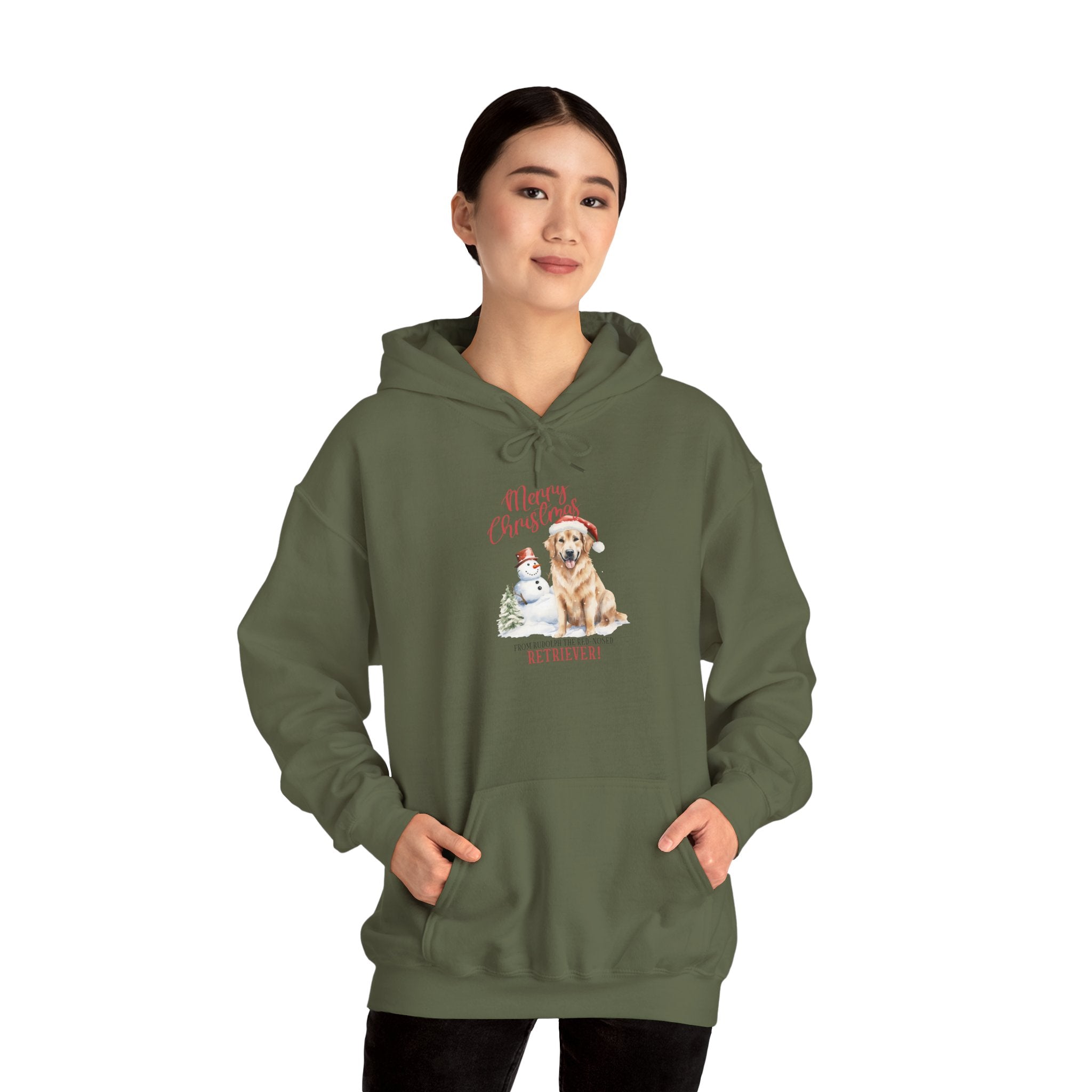 Golden Retrienver Hooded Sweatshirt- Unisex