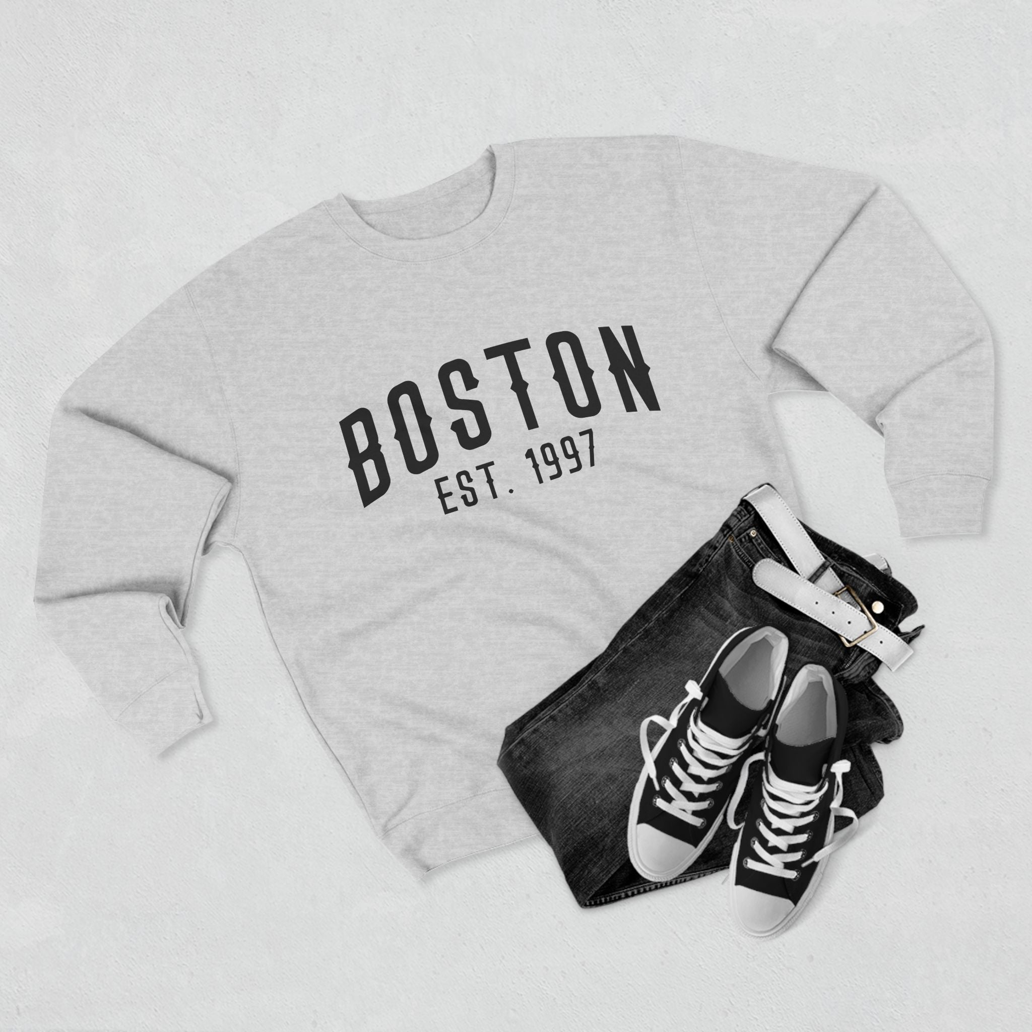 Boston Crewneck Sweatshirt