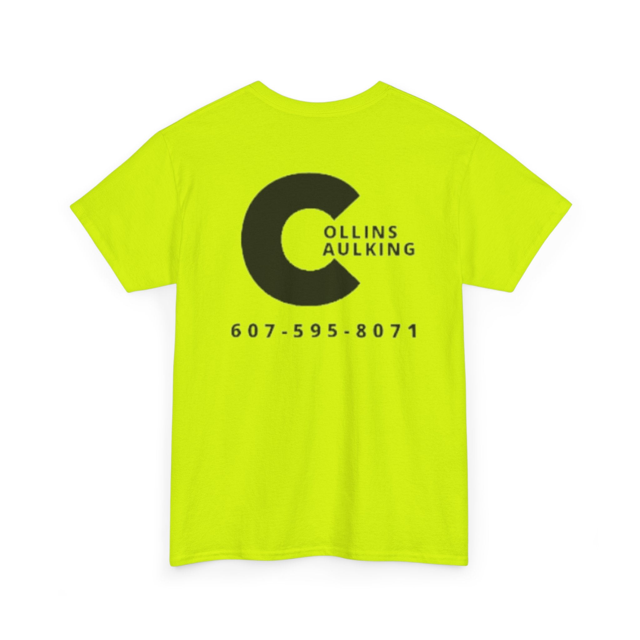 Collins Caulking Unisex Heavy Cotton Tee