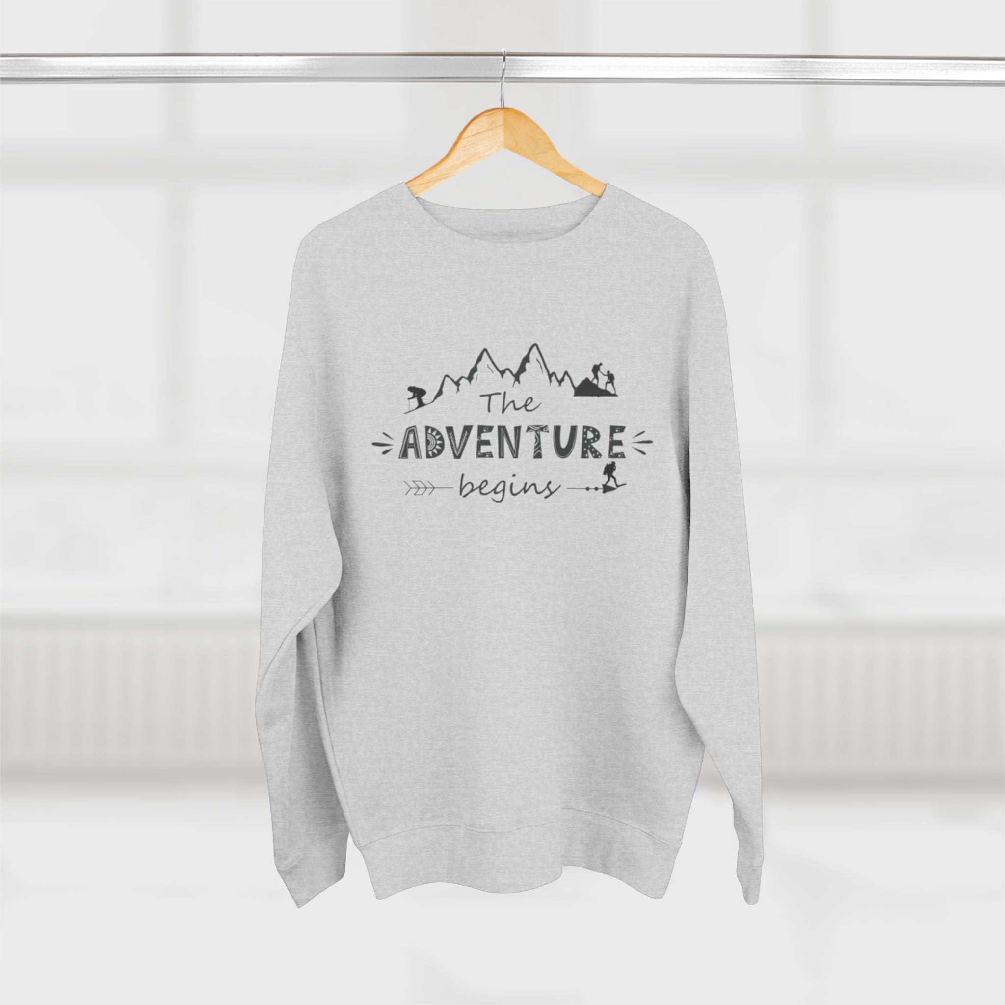 Adventurer Begins Crewneck Sweatshirt