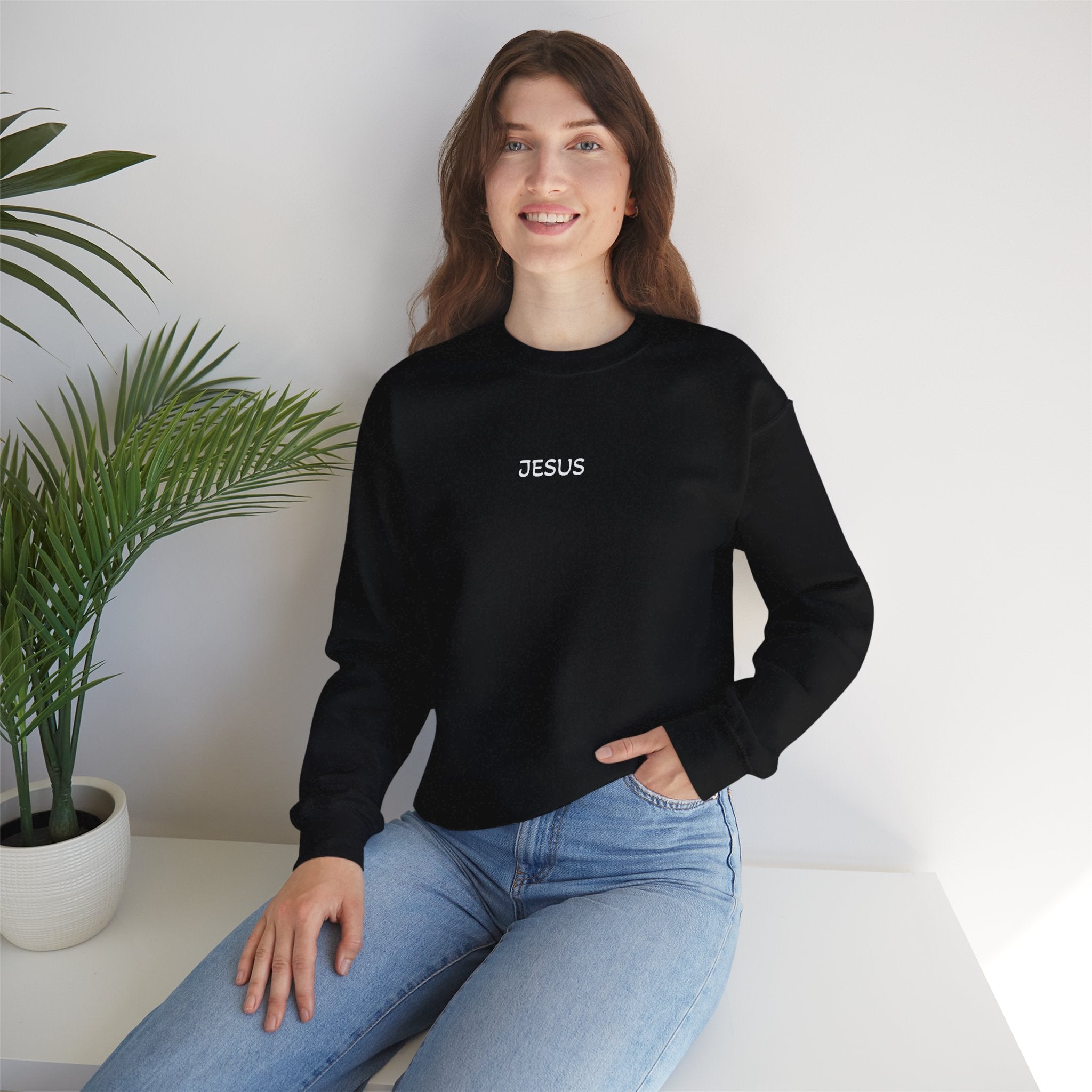 Jesus crewneck Sweatshirt