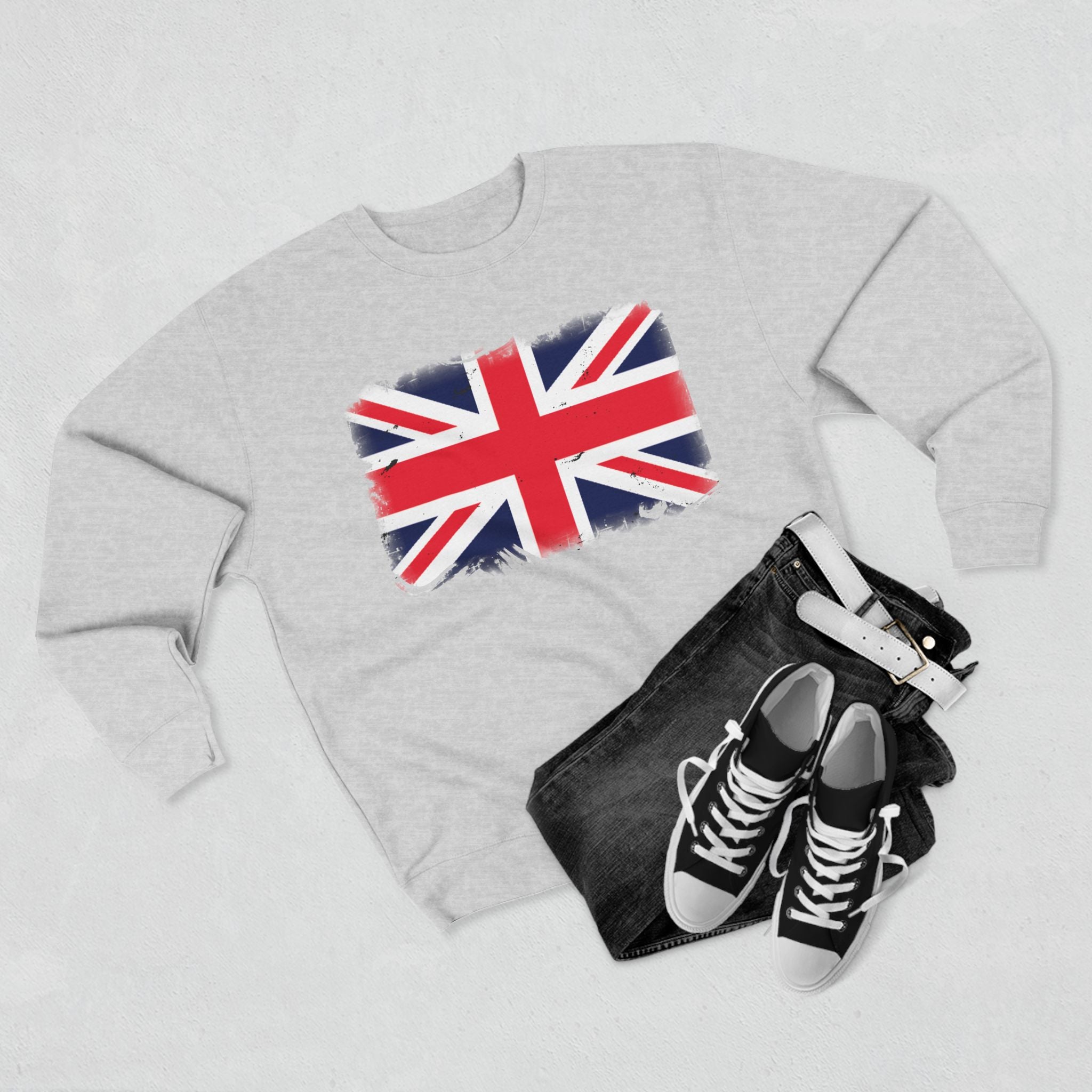 UK Flag Crewneck Sweatshirt