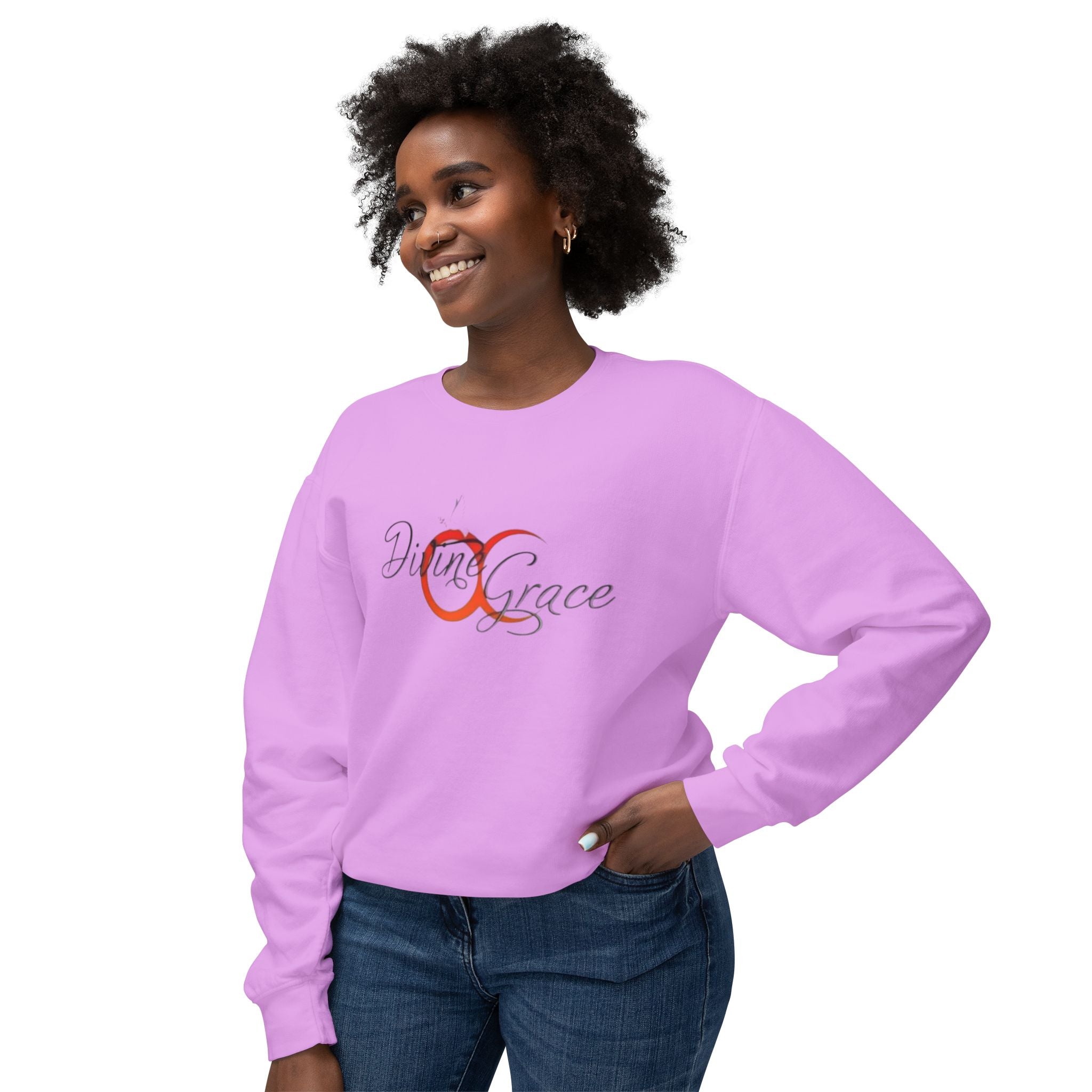 Divine Grace Crewneck Long Sleeve Shirt