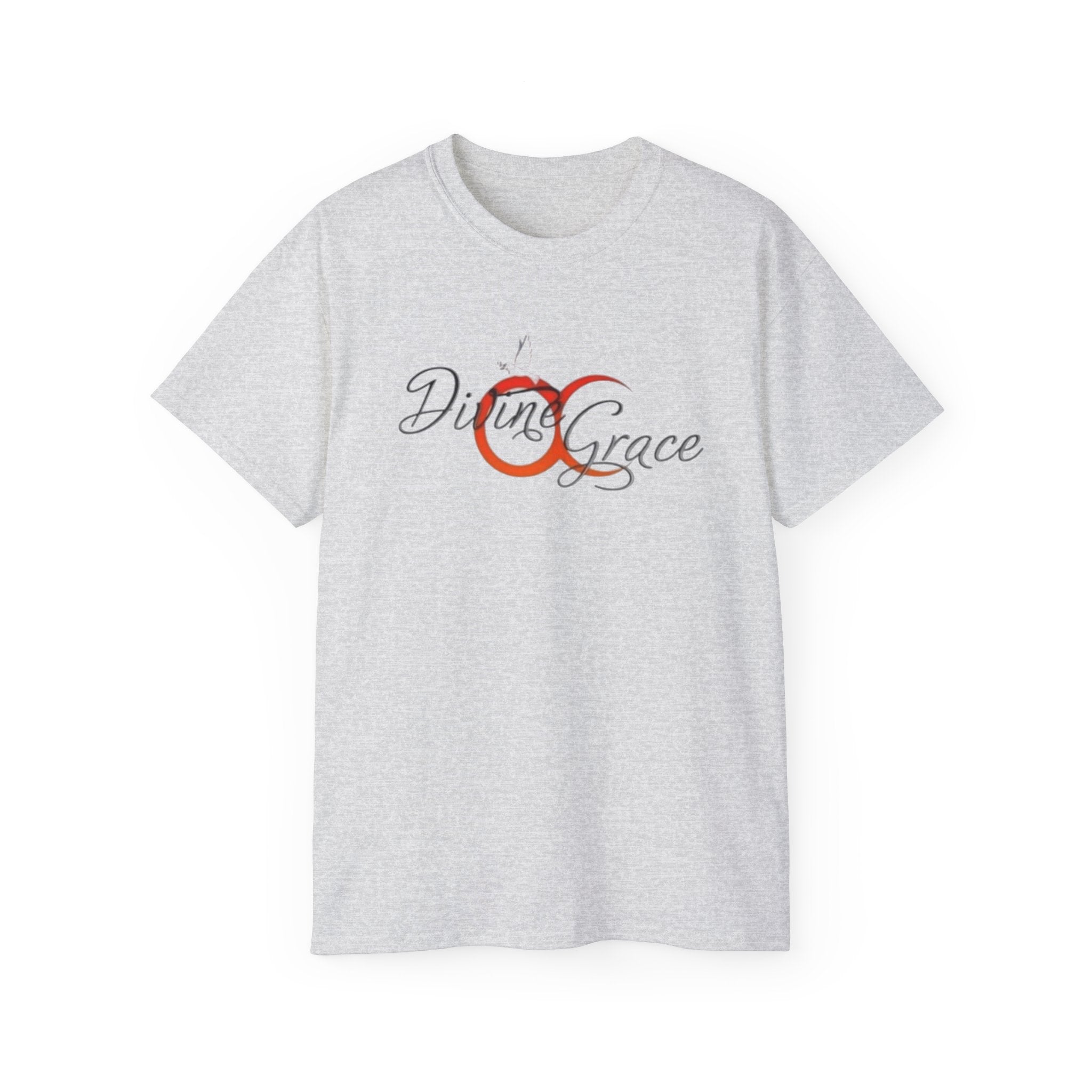 Divine Grace Unisex Ultra Cotton Tee - Inspirational Quote Tee with QR Code