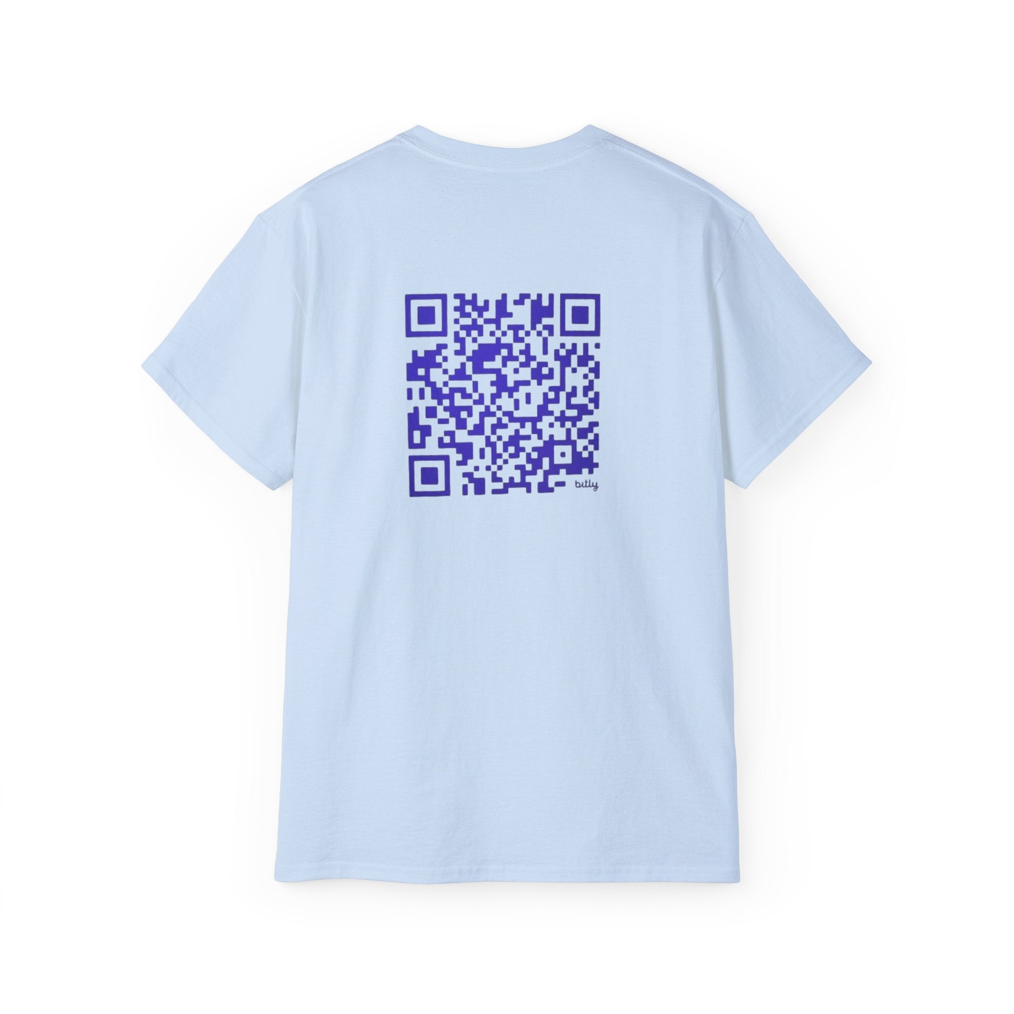 Divine Grace Unisex Ultra Cotton Tee - Inspirational Quote Tee with QR Code