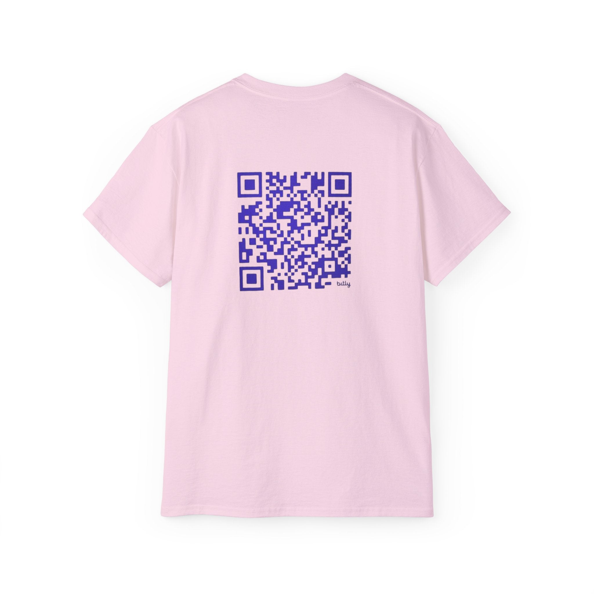 Divine Grace Unisex Ultra Cotton Tee - Inspirational Quote Tee with QR Code