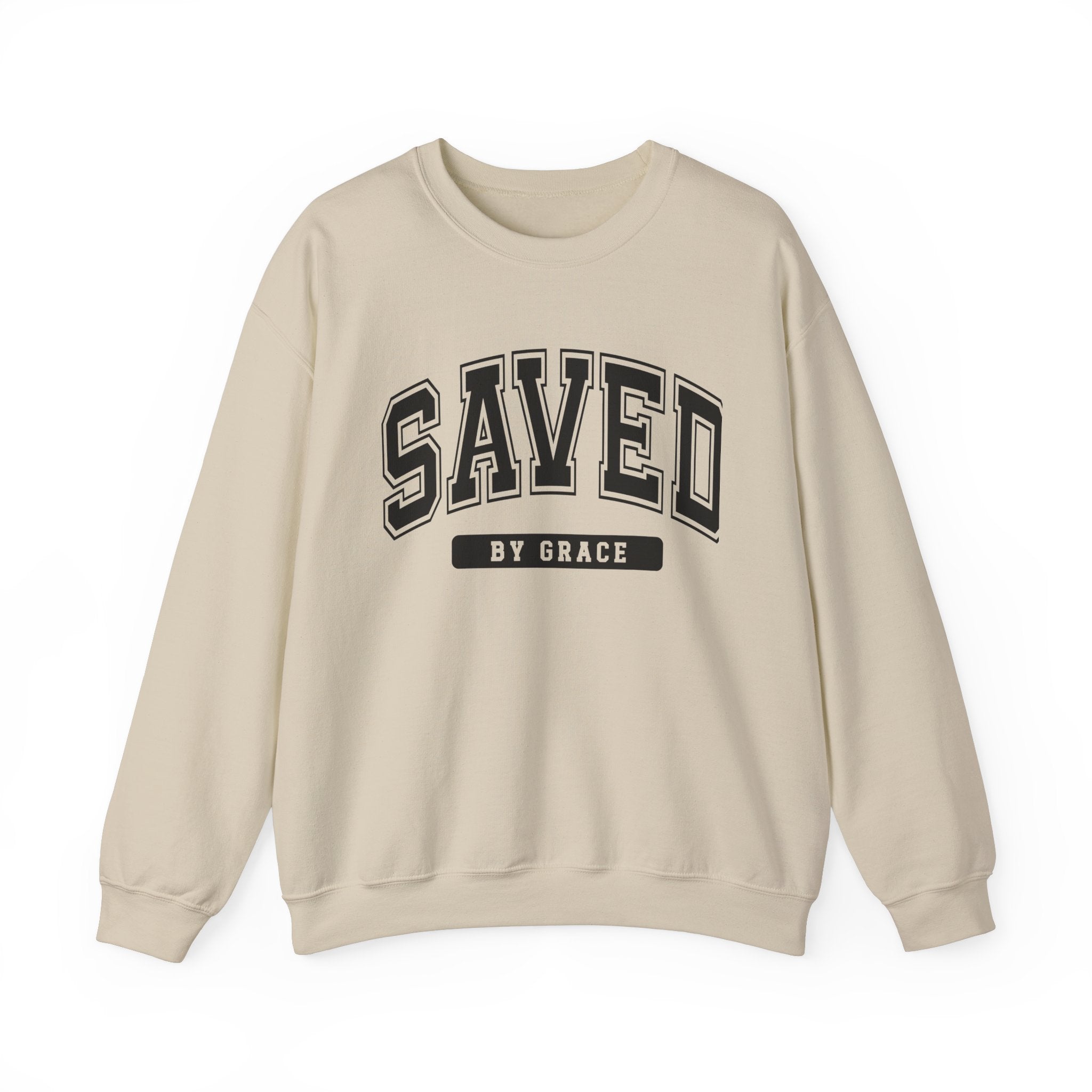 Saved by Grace crewneck Sweatshirt - Unisex