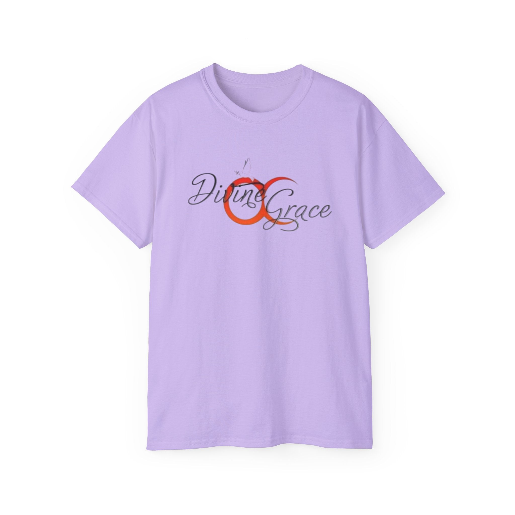 Divine Grace Unisex Ultra Cotton Tee - Inspirational Quote Tee with QR Code