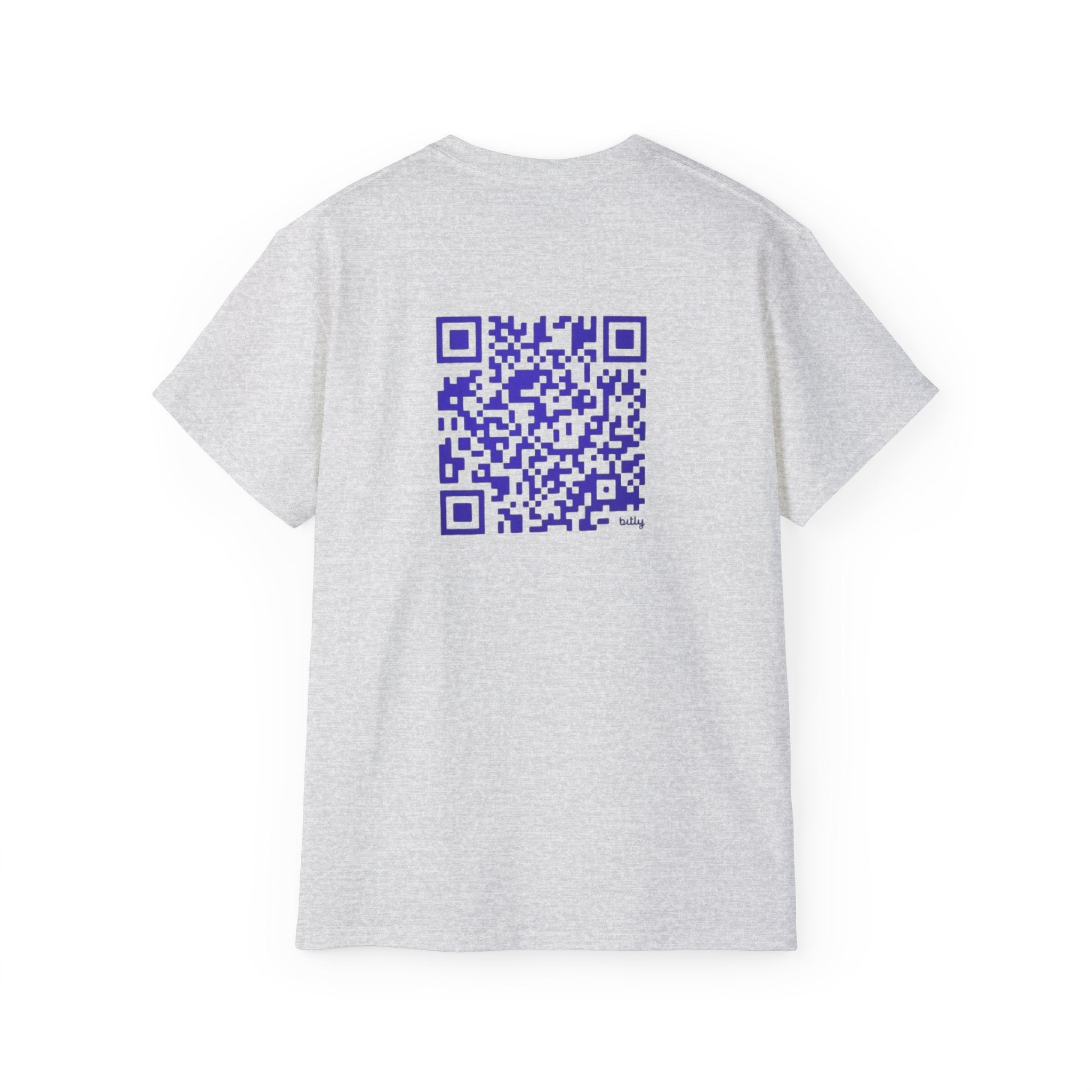 Divine Grace Unisex Ultra Cotton Tee - Inspirational Quote Tee with QR Code