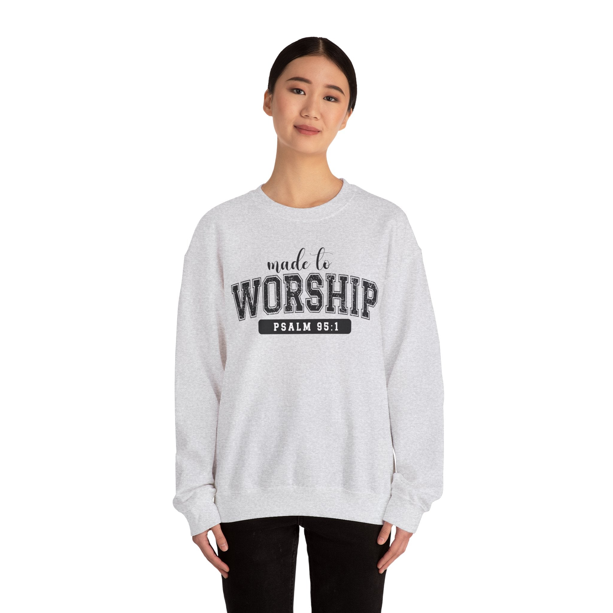 Made To Worship crewneck Sweatshirt Unisex