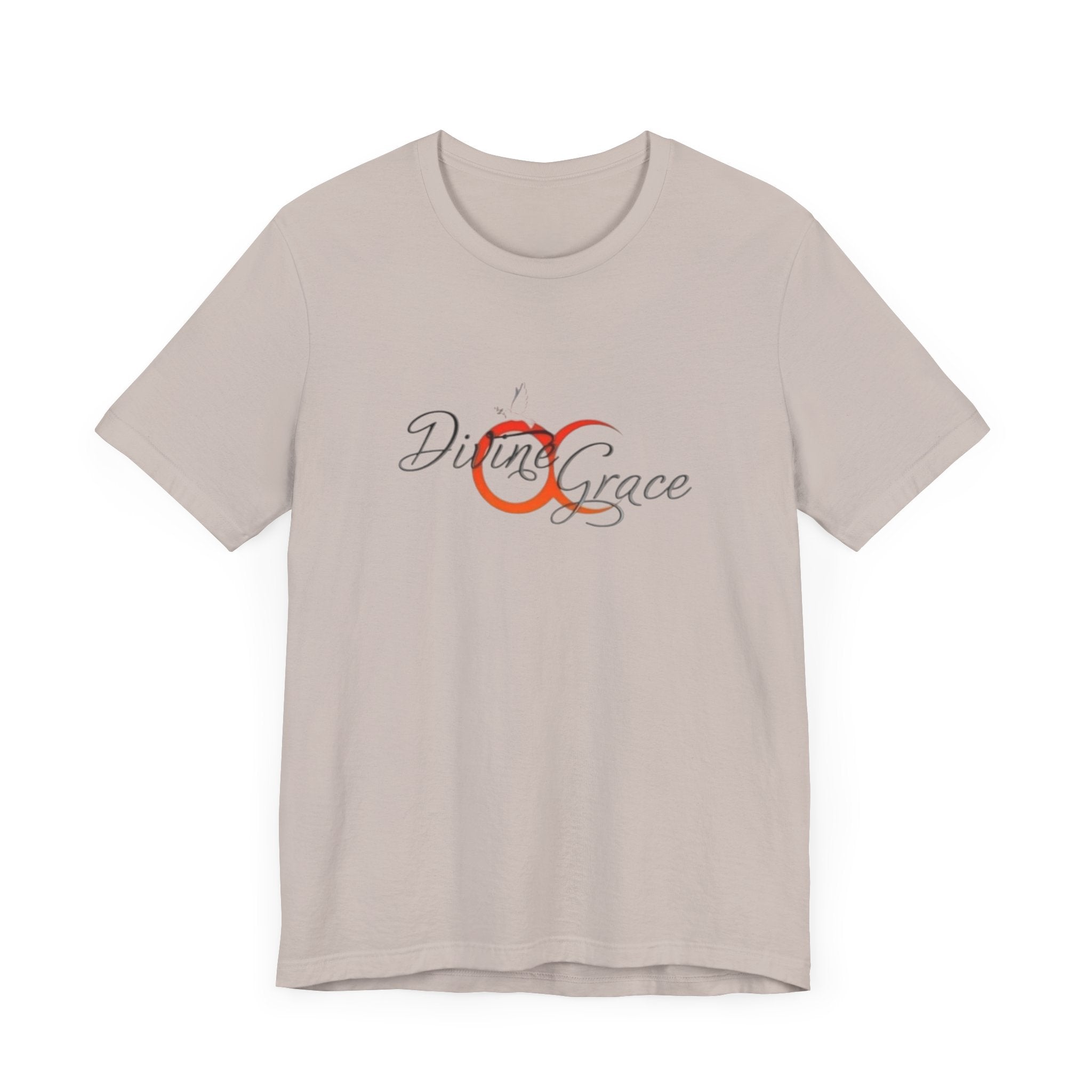 Divine Grace Unisex Jersey Tee -QR Code