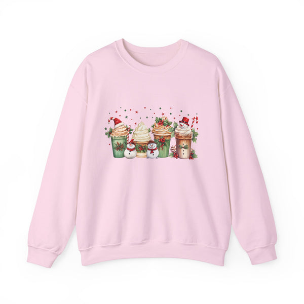 Snowman Coffee crewneck Sweatshirt Unisex