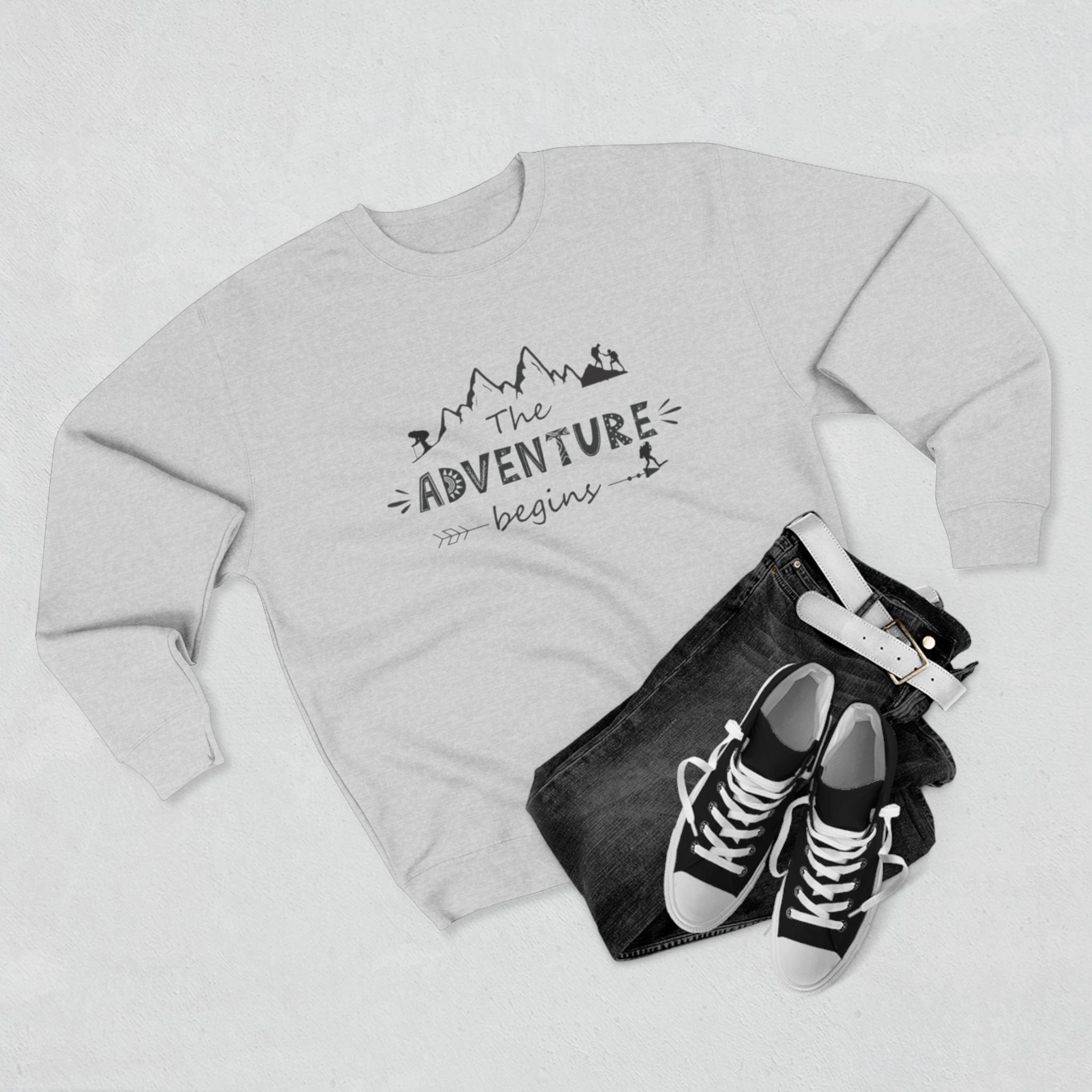 Adventurer Begins Crewneck Sweatshirt
