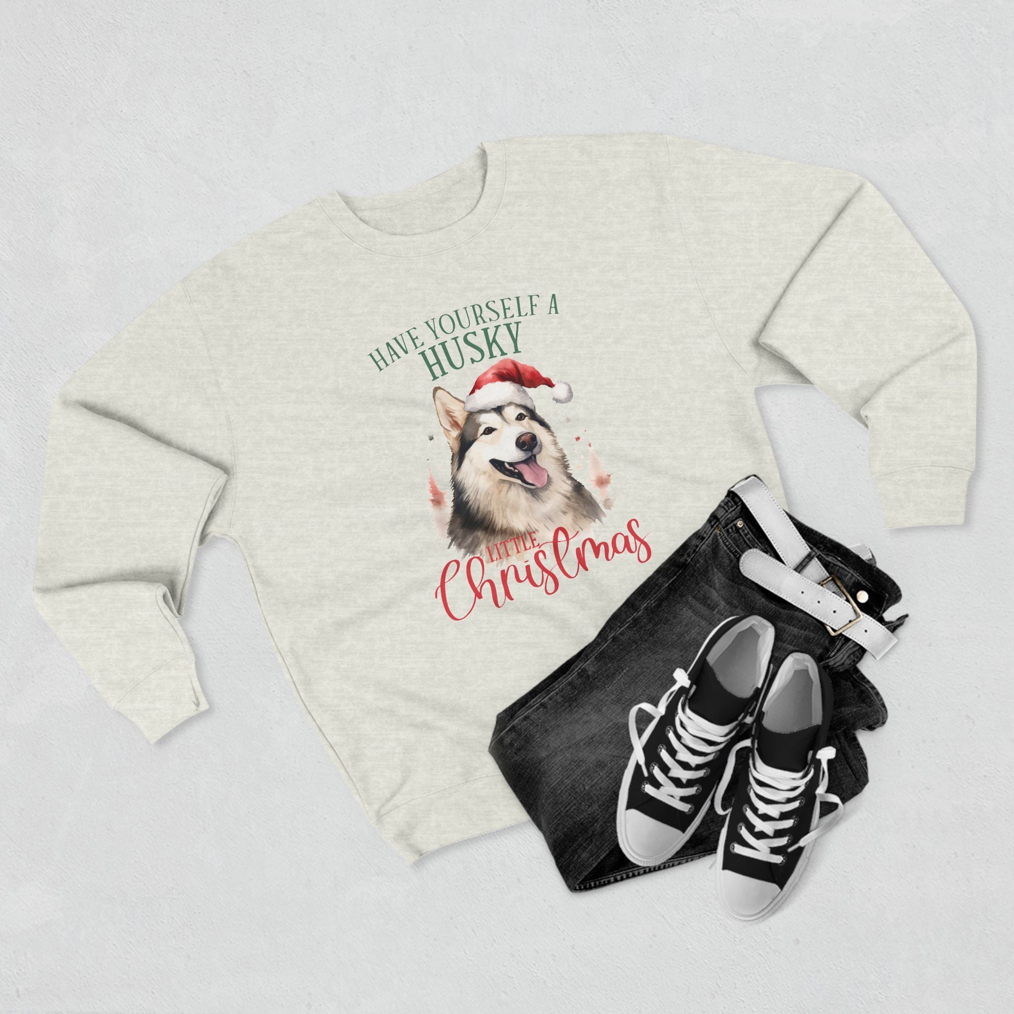 Husky Crewneck Sweatshirt- Unisex