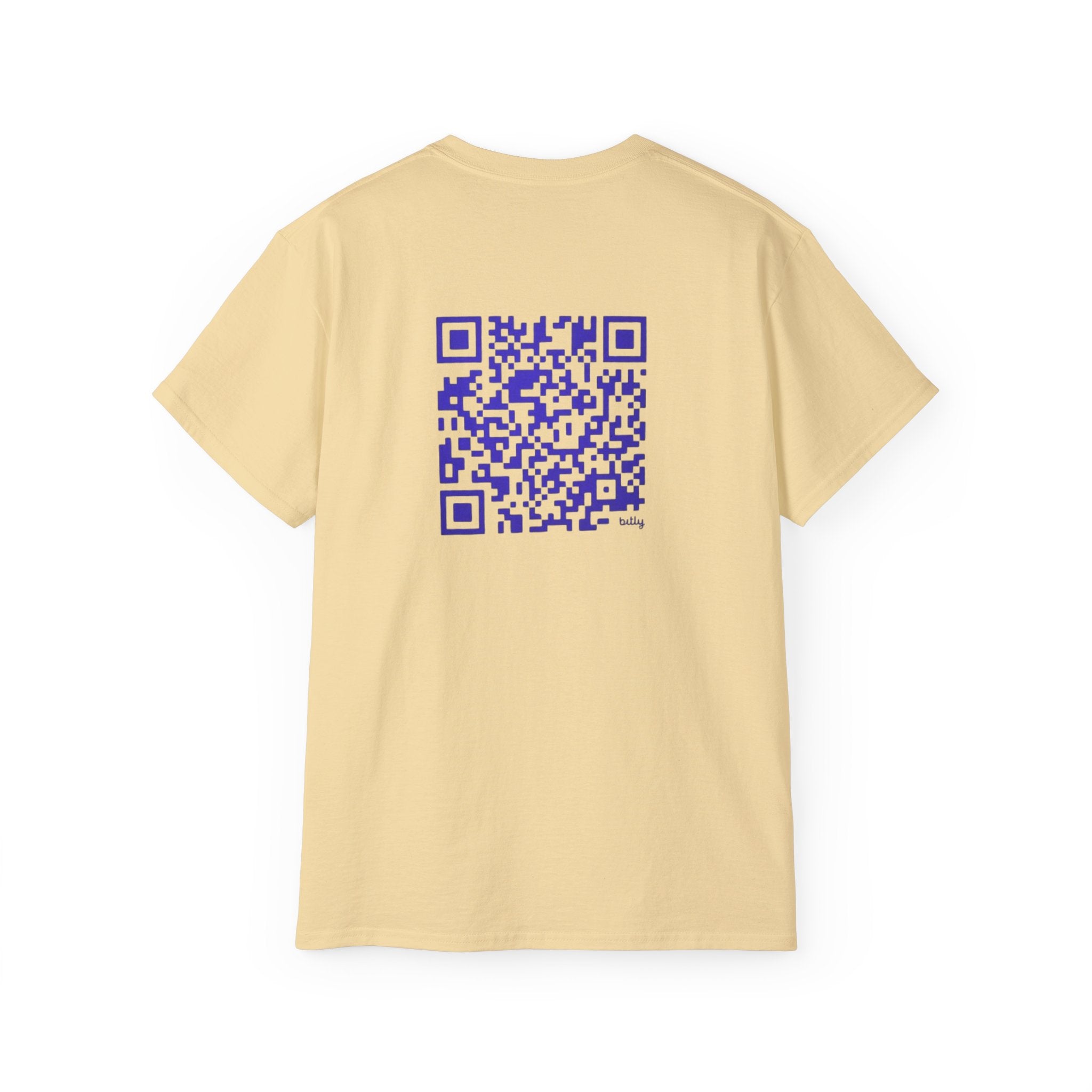 Divine Grace Unisex Ultra Cotton Tee - Inspirational Quote Tee with QR Code