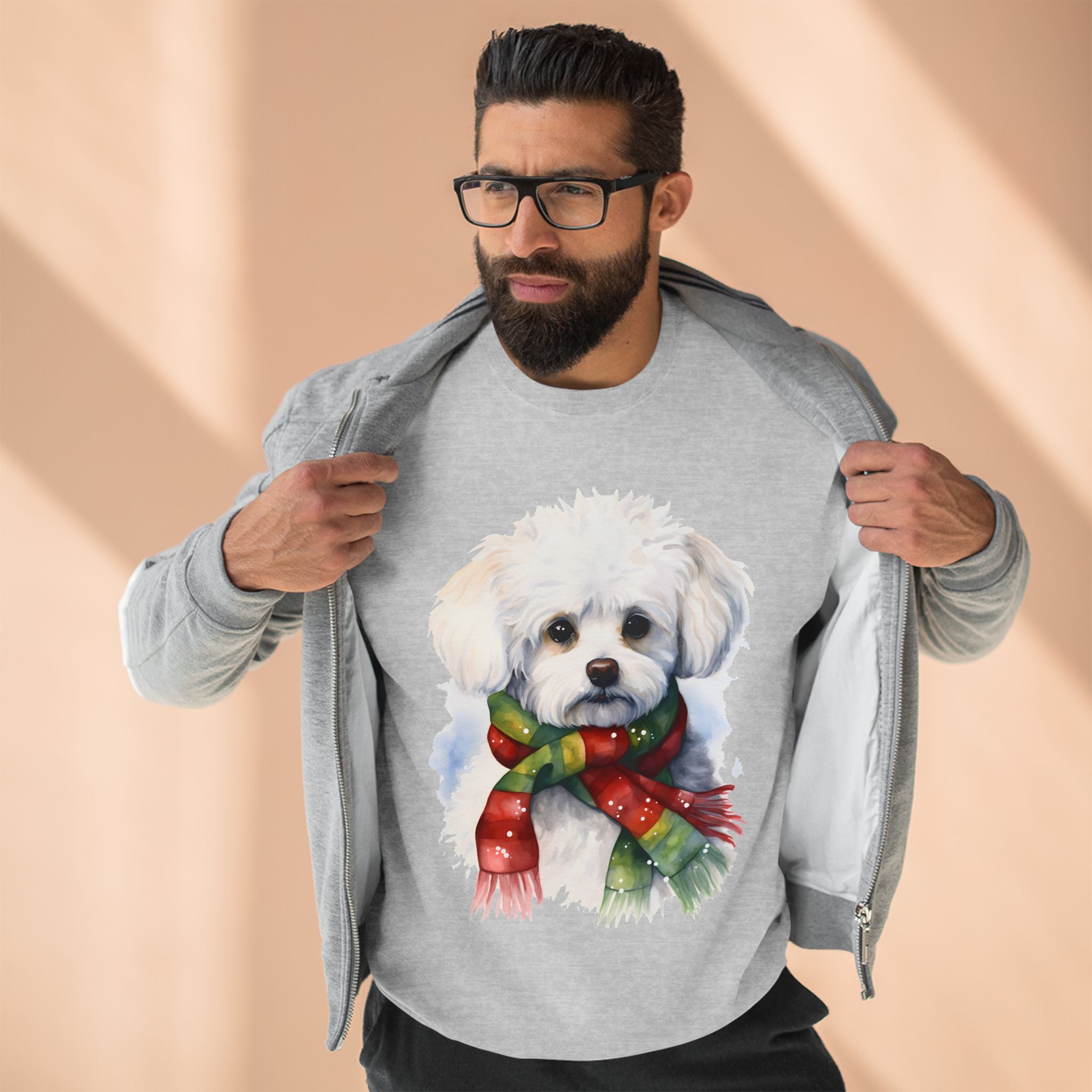 Bichon Crewneck Sweatshirt- Unisex