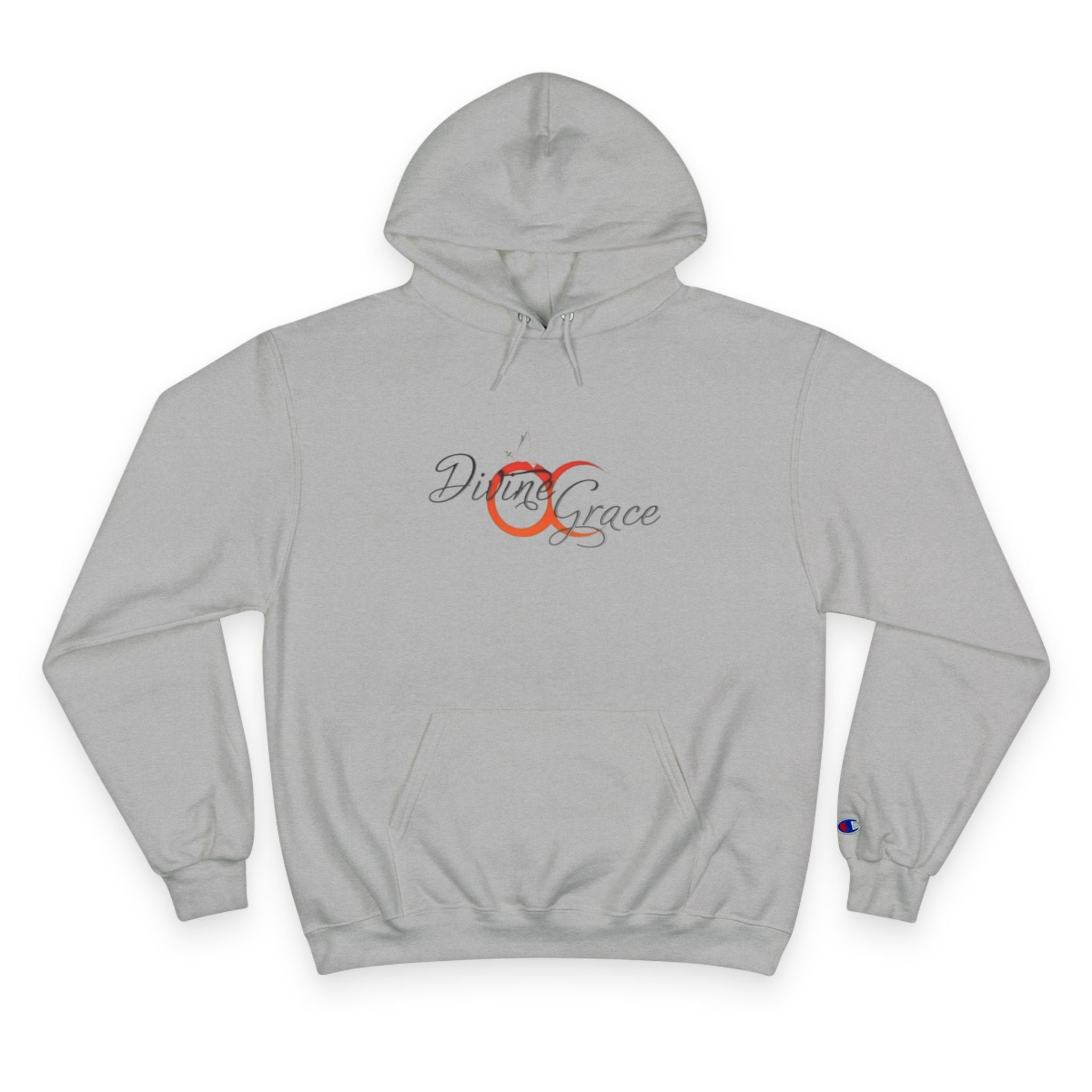 Divine Grace Champion Hoodie - Stylish Sweatshirt with QR Code