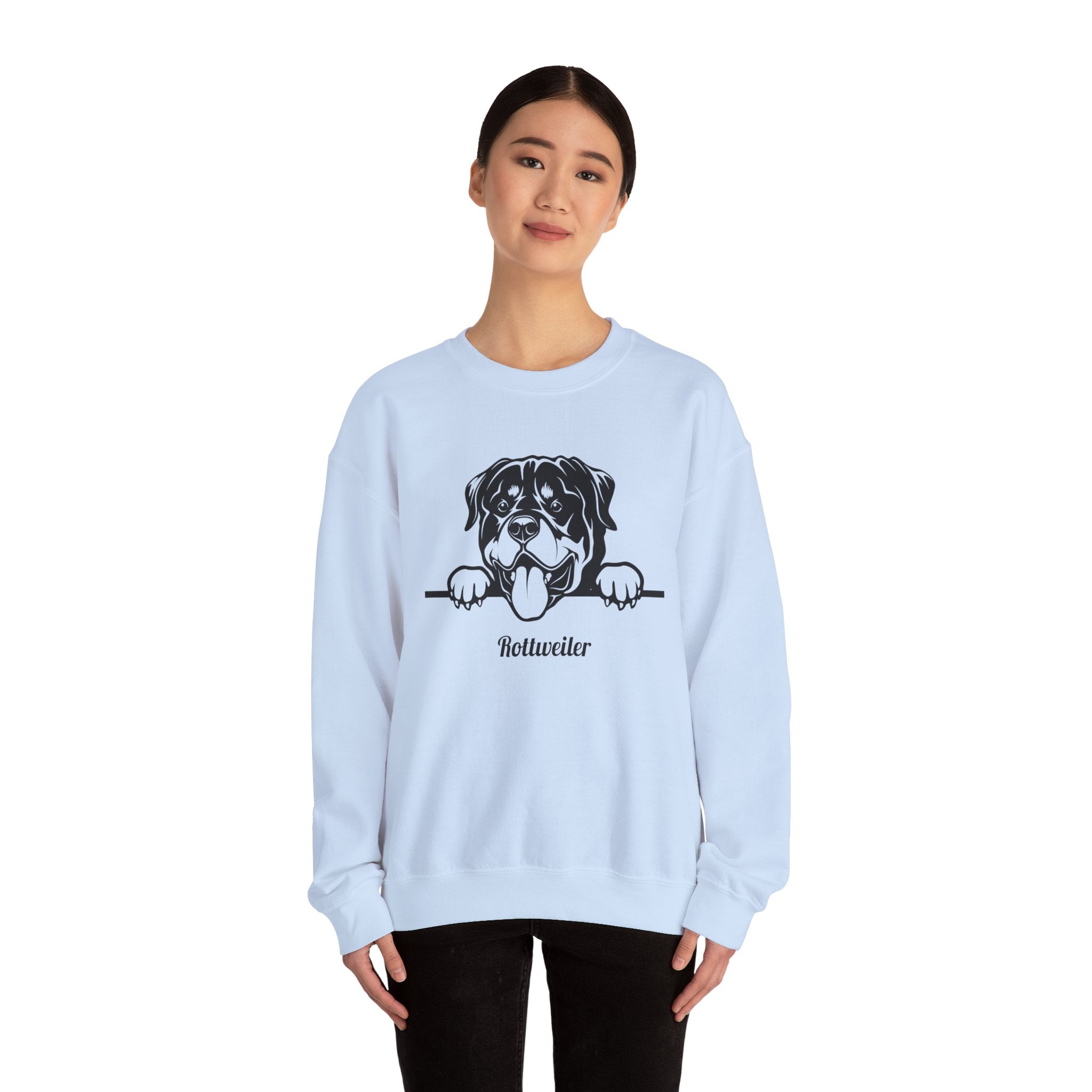 Rottweiler crewneck Sweatshirt Unisex
