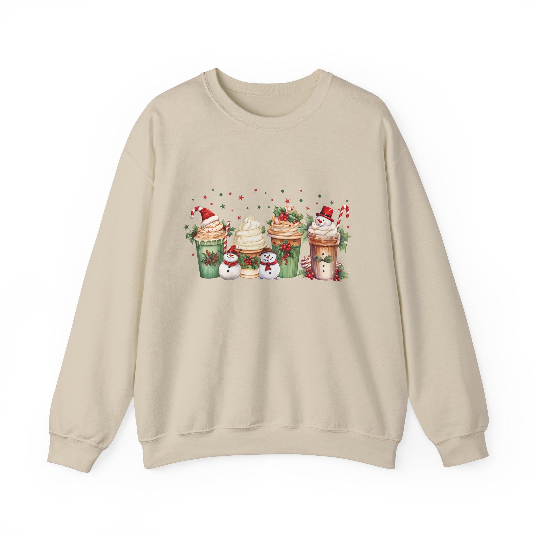 Snowman Coffee crewneck Sweatshirt Unisex