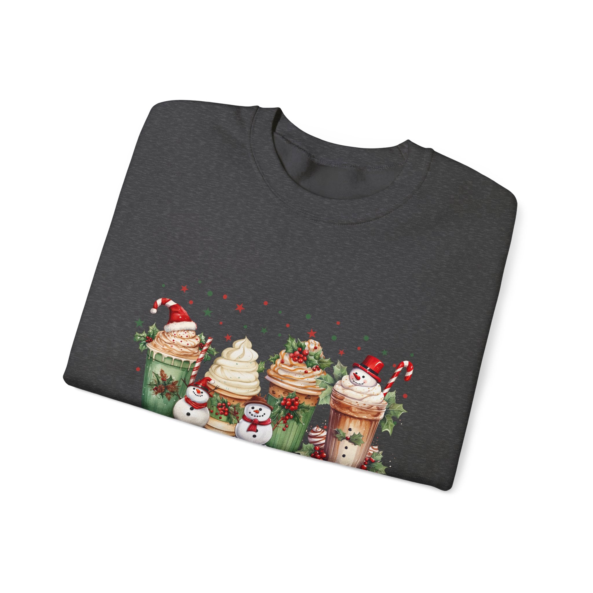 Snowman Coffee crewneck Sweatshirt Unisex