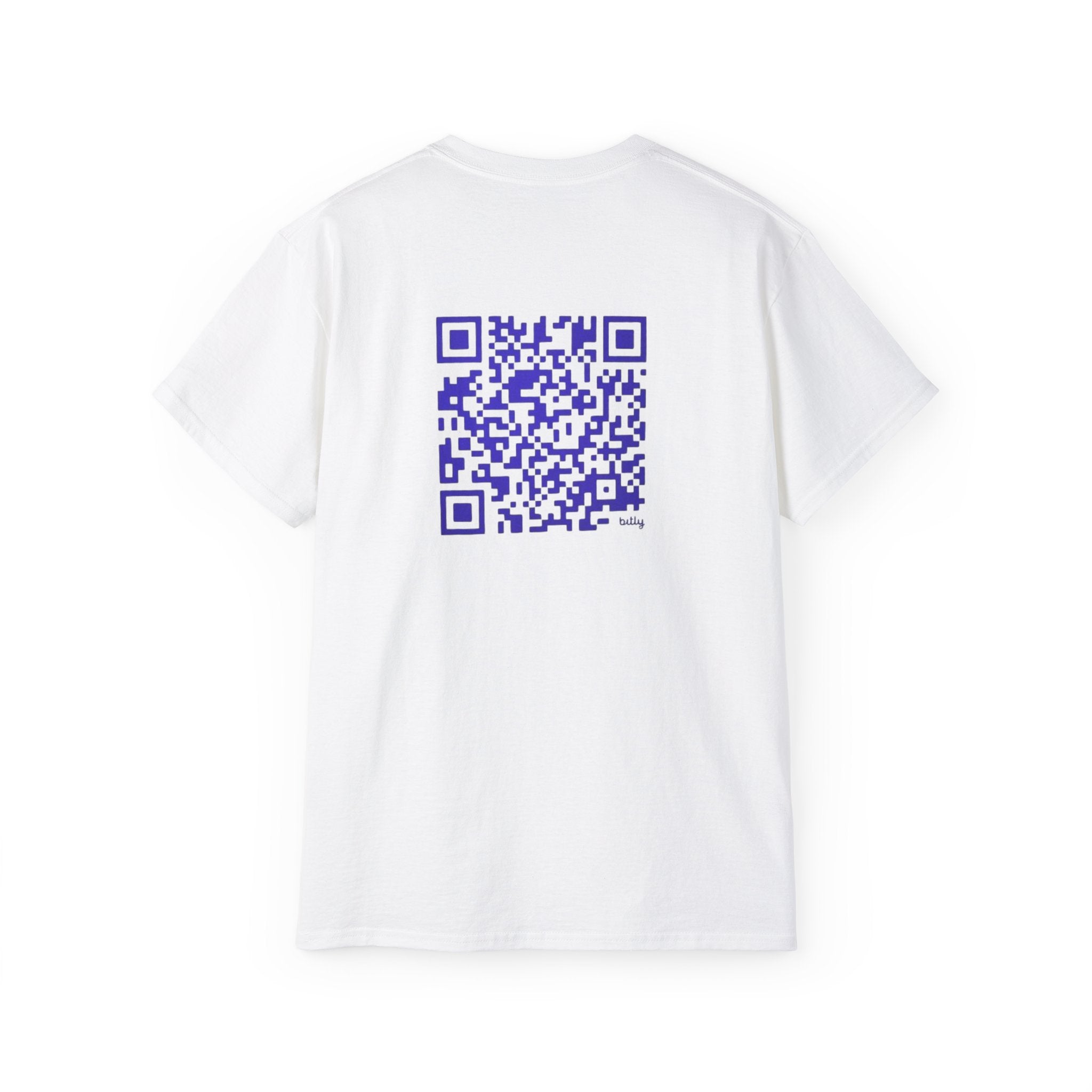Divine Grace Unisex Ultra Cotton Tee - Inspirational Quote Tee with QR Code