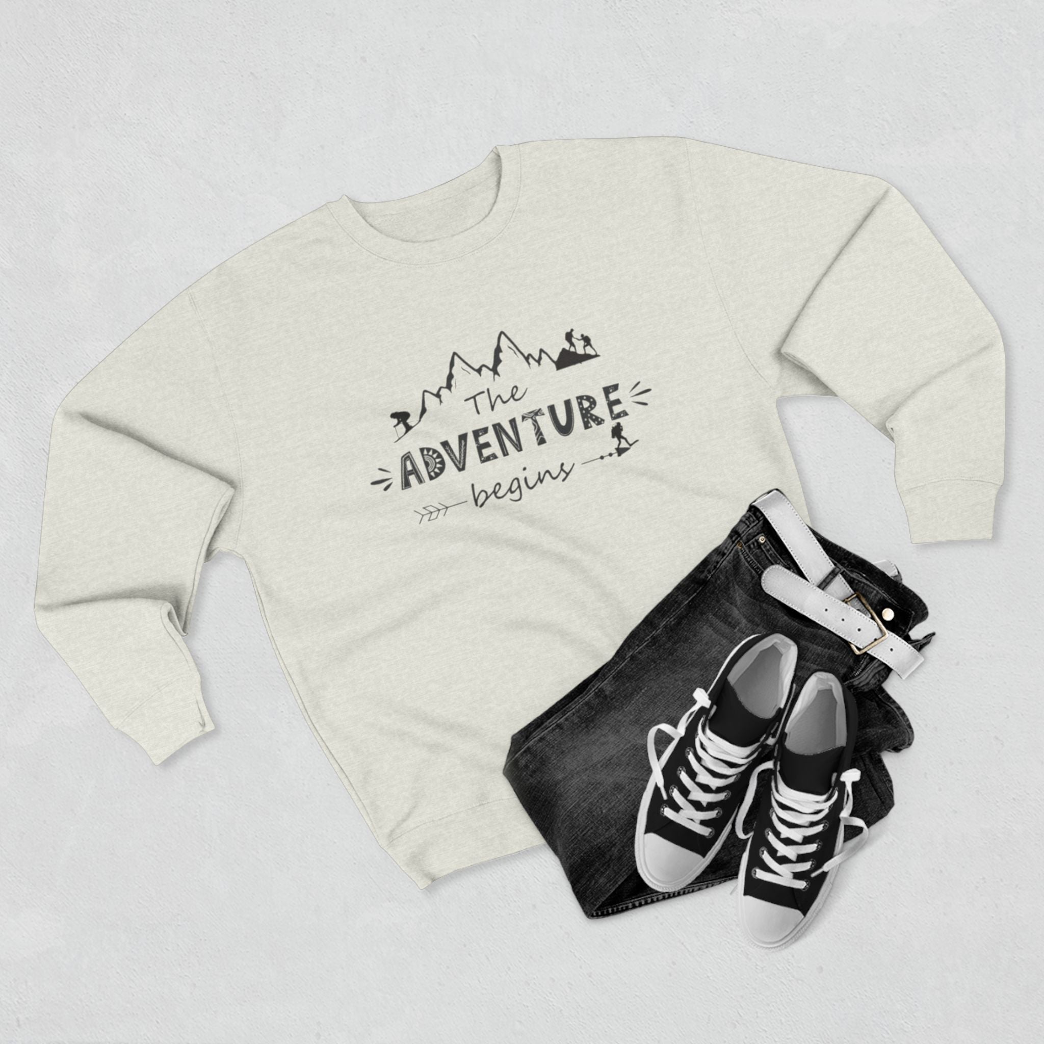 Adventurer Begins Crewneck Sweatshirt