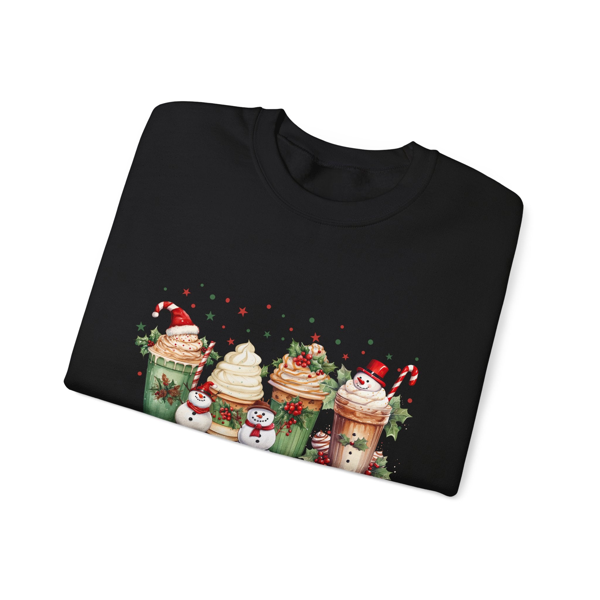 Snowman Coffee crewneck Sweatshirt Unisex